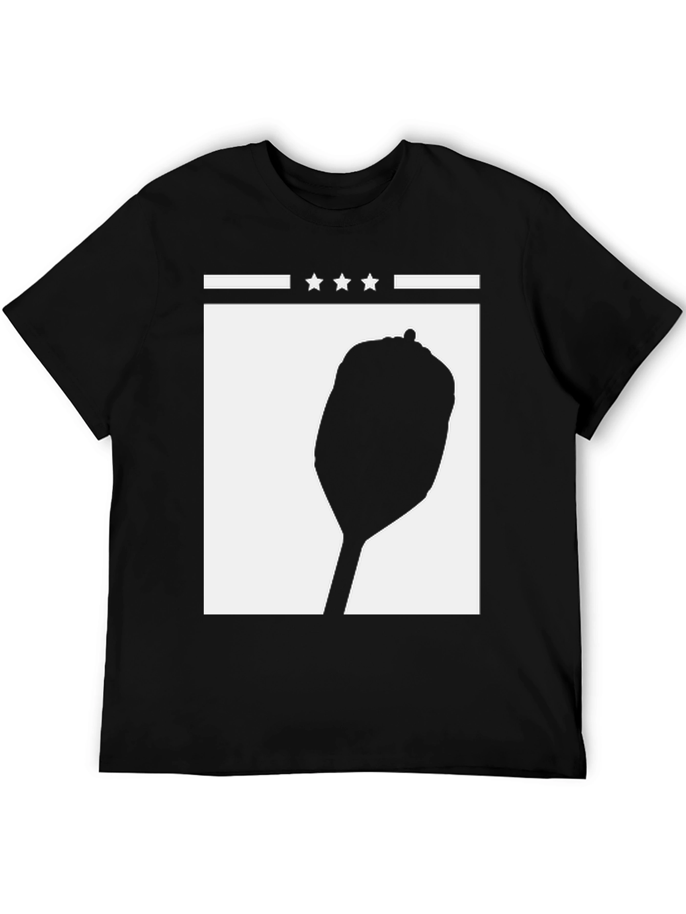 Novelty Silhouette Graphic T-Shirt