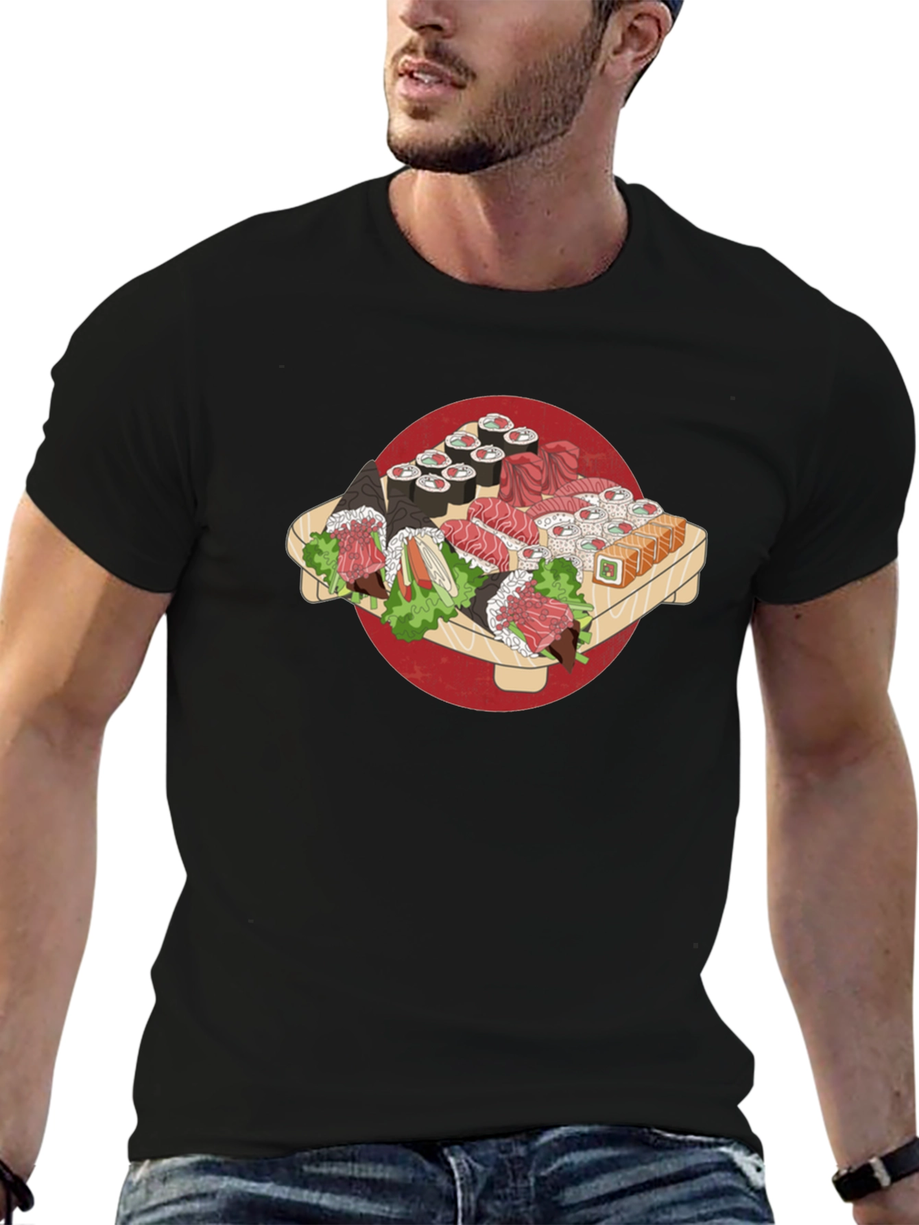 Sushi Lover T-Shirt - Unique Graphic Tee