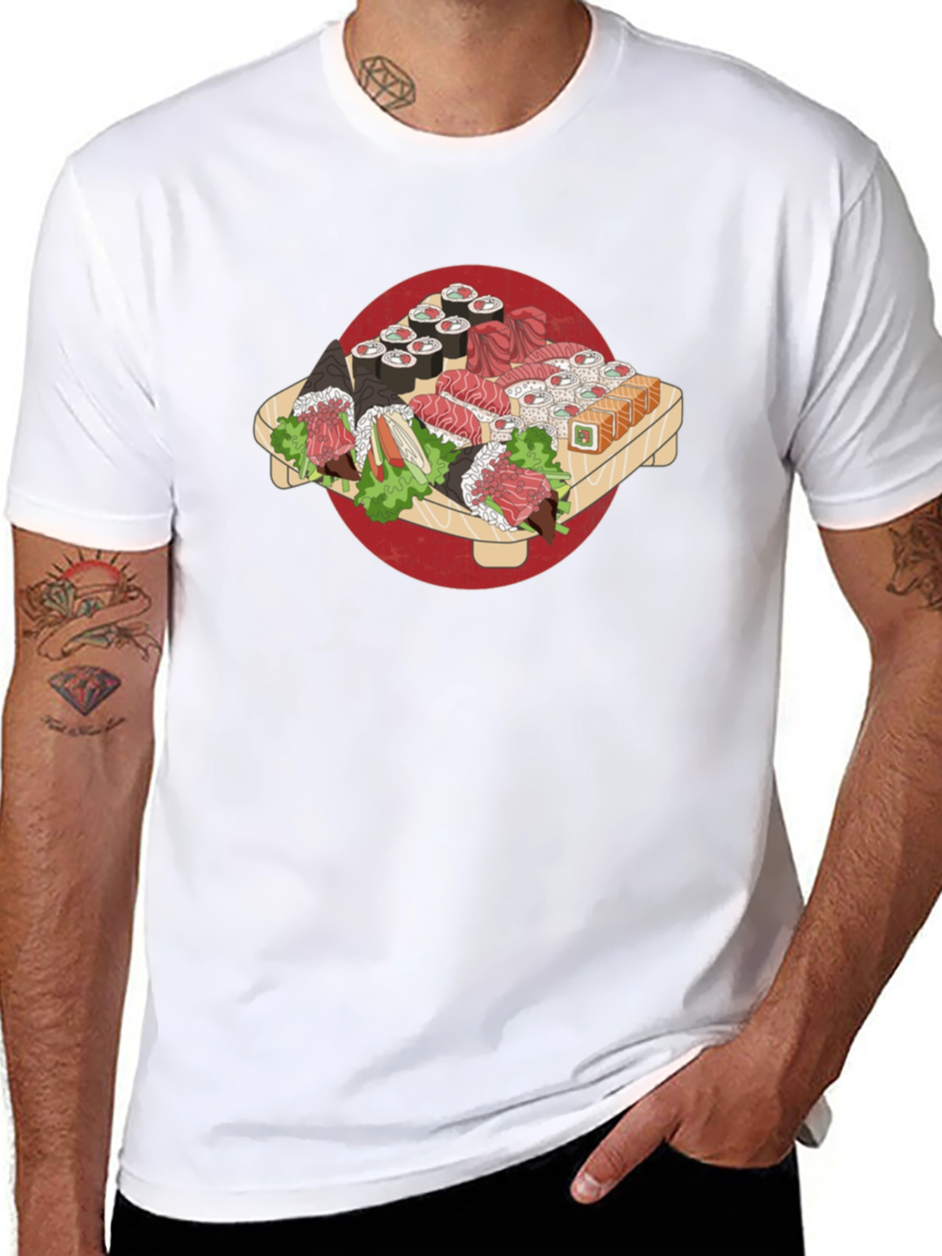 Sushi Lover T-Shirt - Unique Graphic Tee