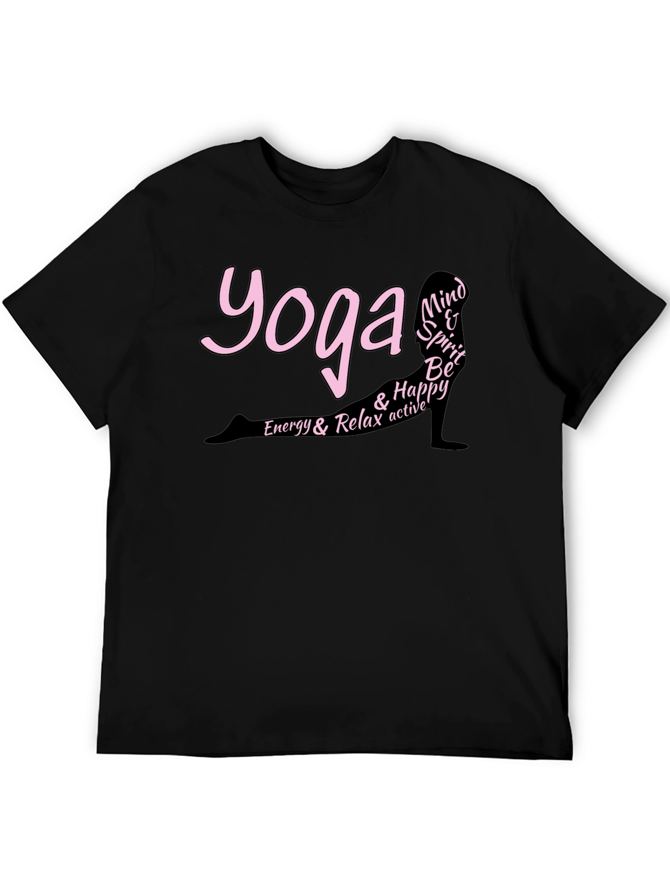 Yoga Mind & Spirit Graphic T-Shirt