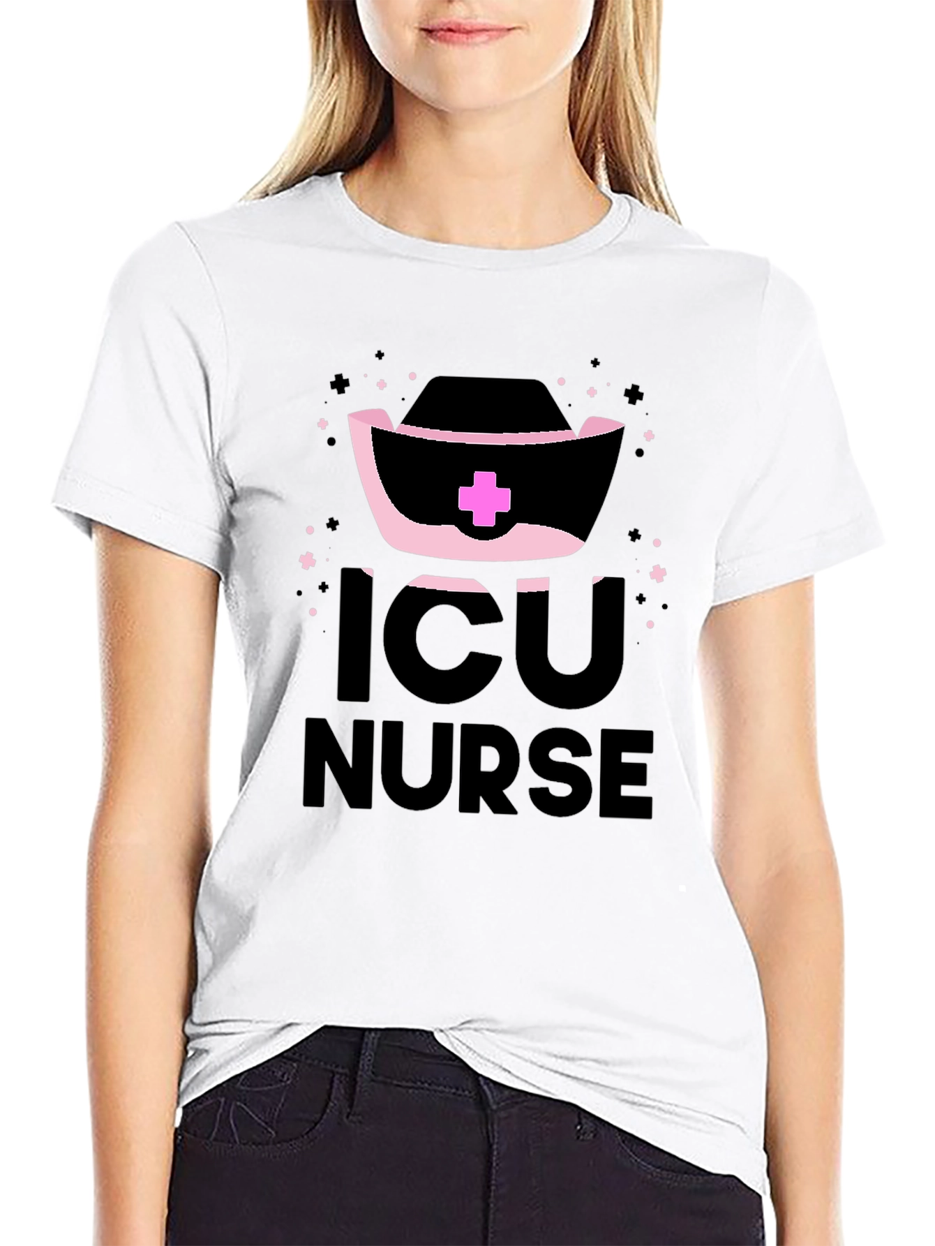 ICU Nurse Graphic Tee - Comfortable & Stylish