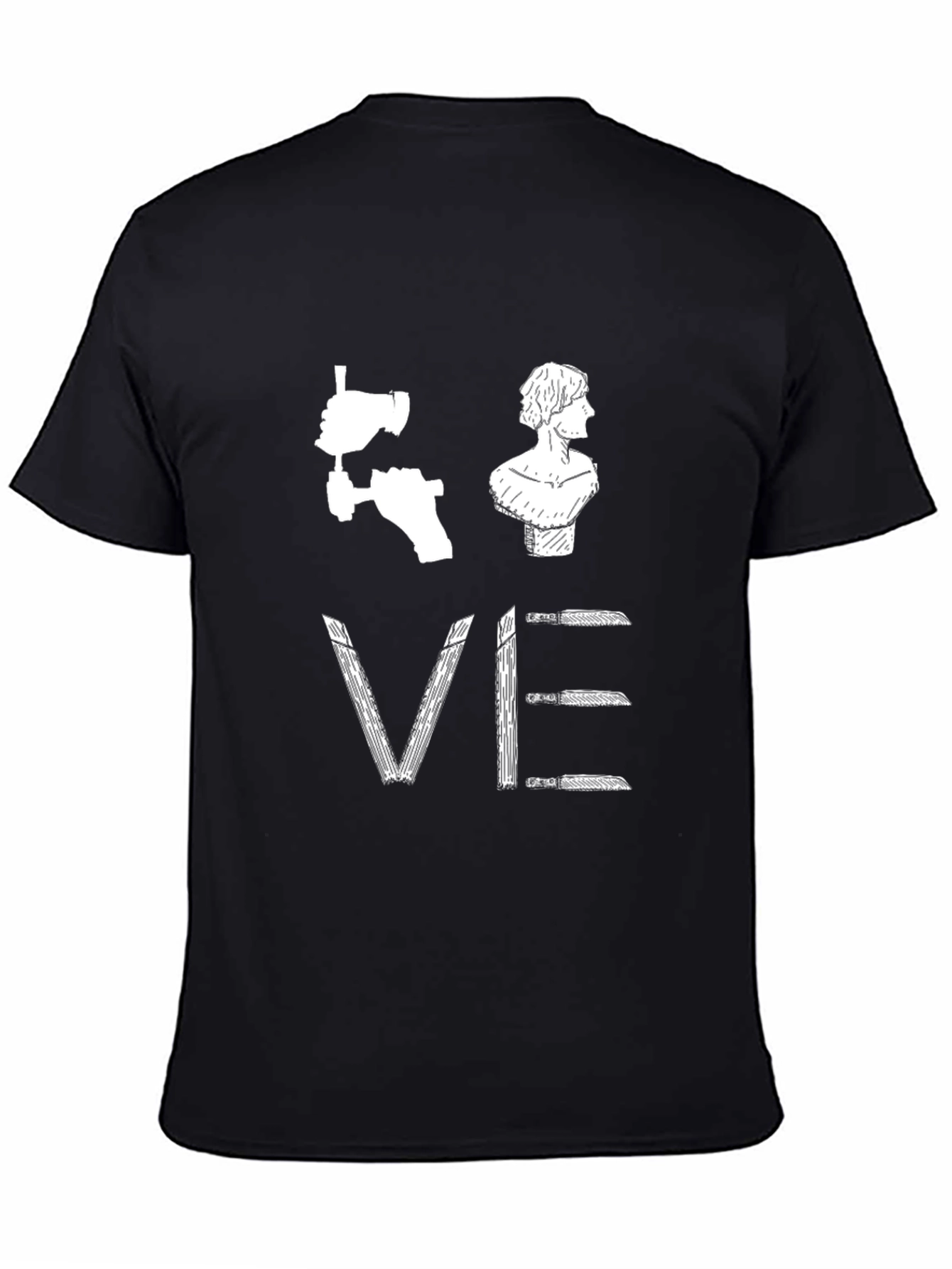 Sculptors Love Black Graphic T-Shirt