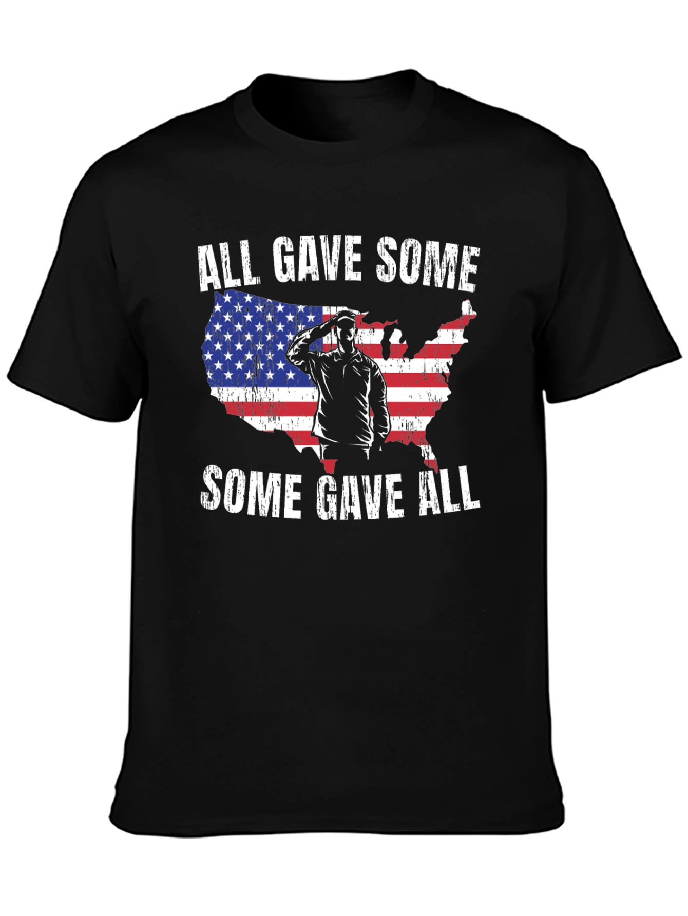All Gave Some Some Gave All Patriotic T-Shirt