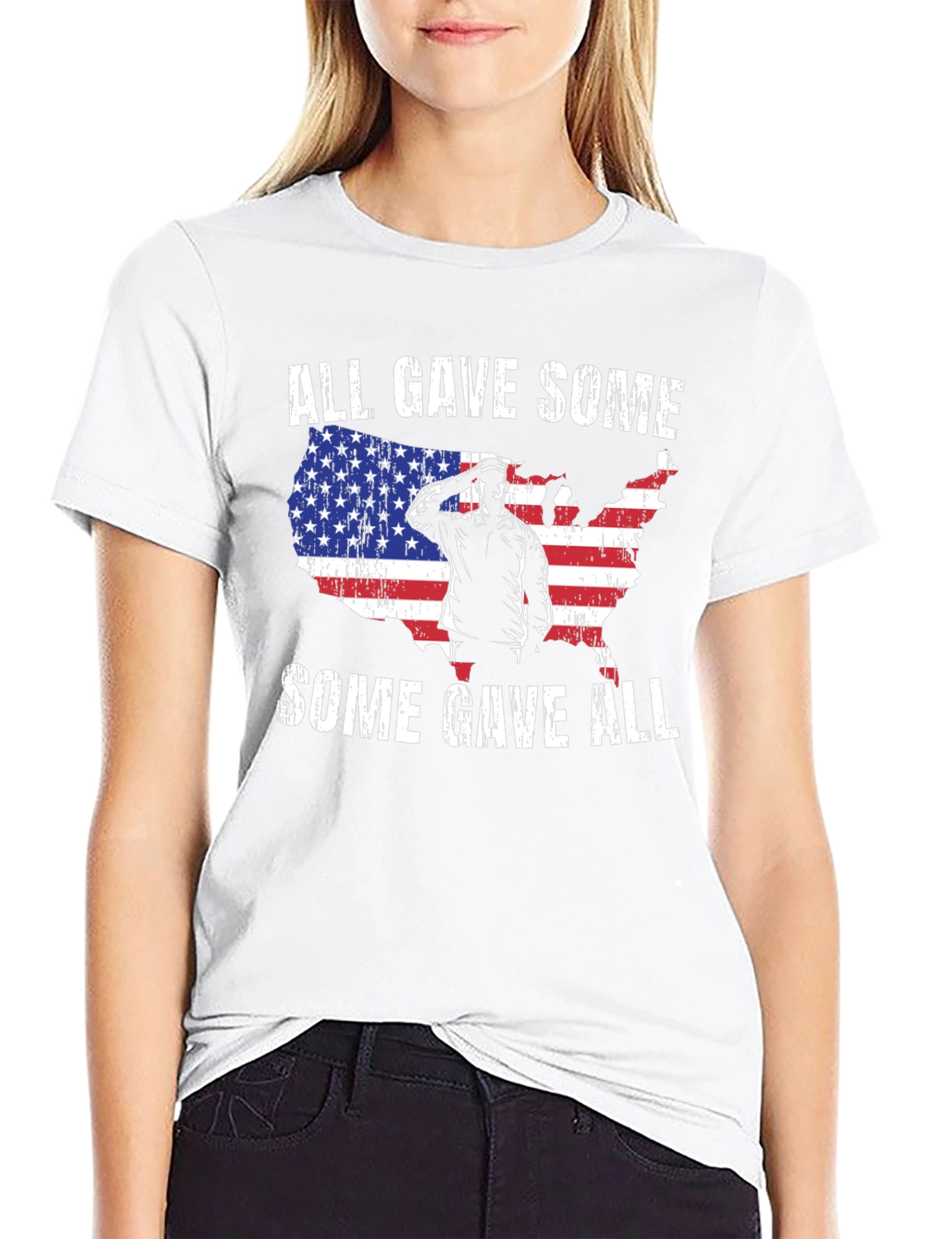 All Gave Some Some Gave All Patriotic T-Shirt