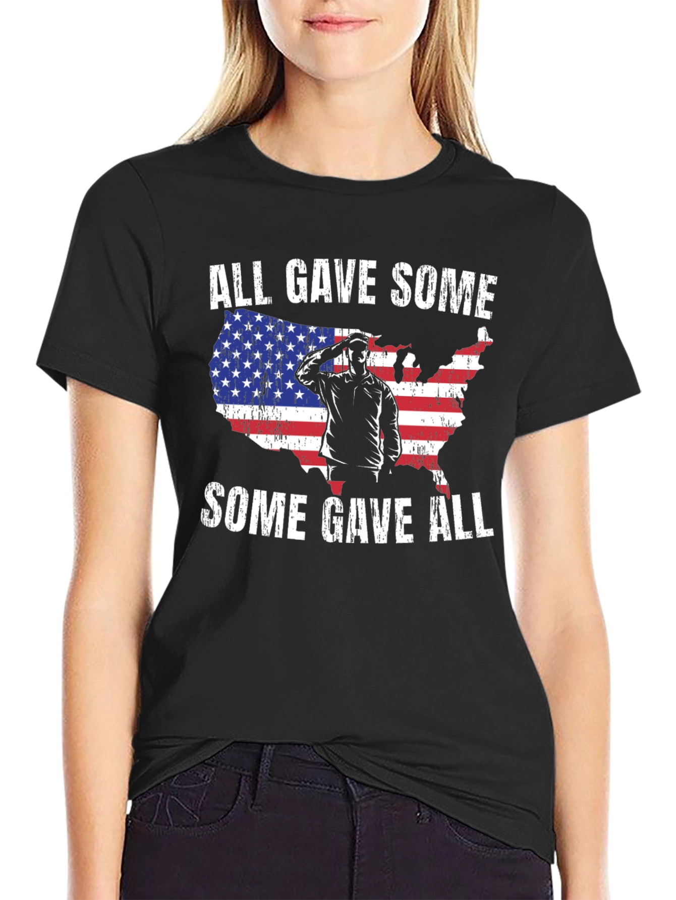 All Gave Some Some Gave All Patriotic T-Shirt