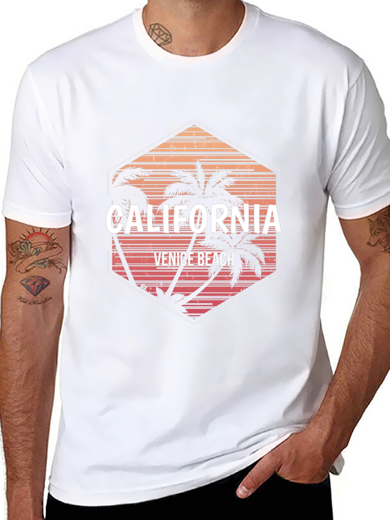California Venice Beach Graphic Tee