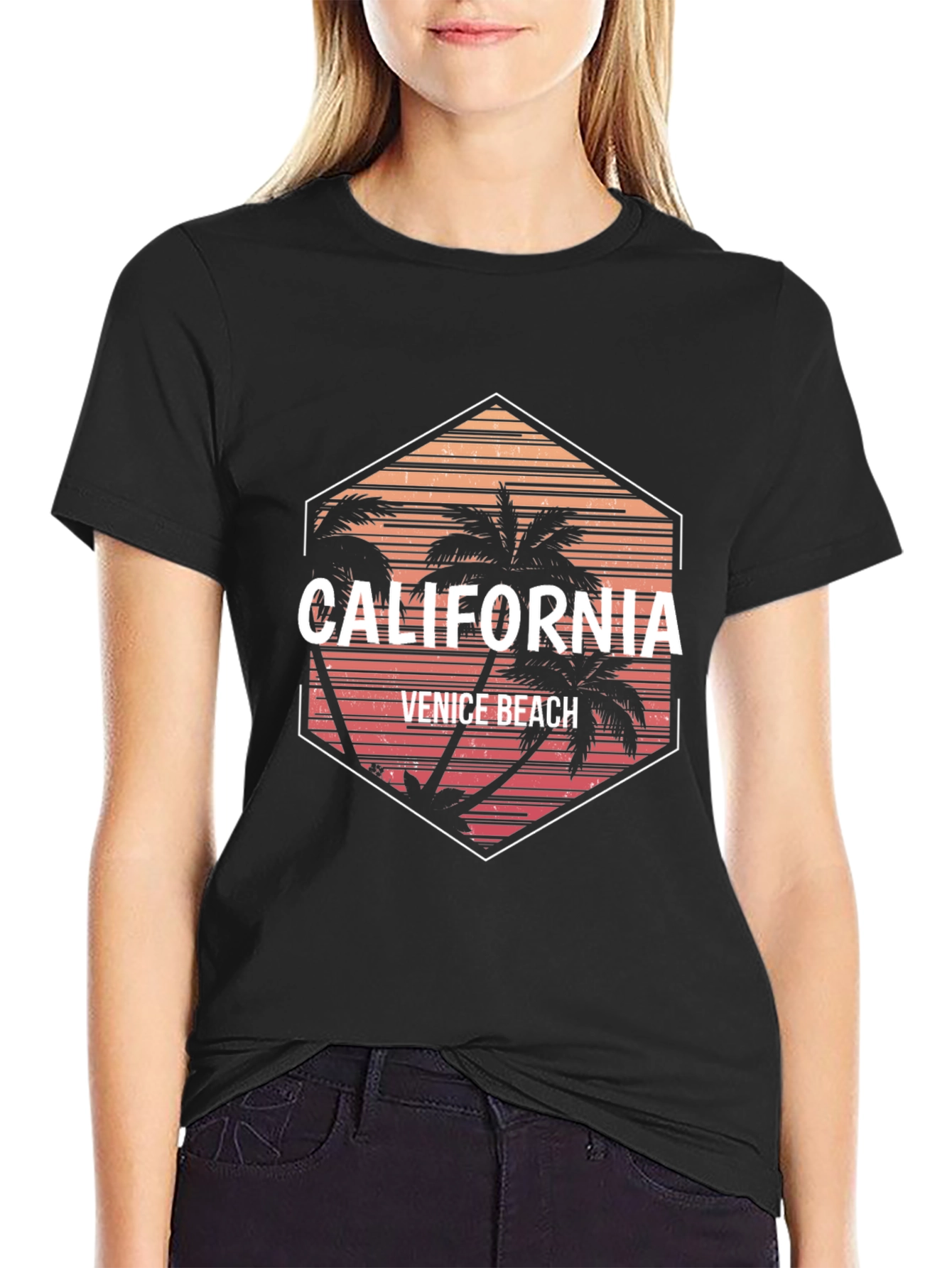 California Venice Beach Graphic Tee