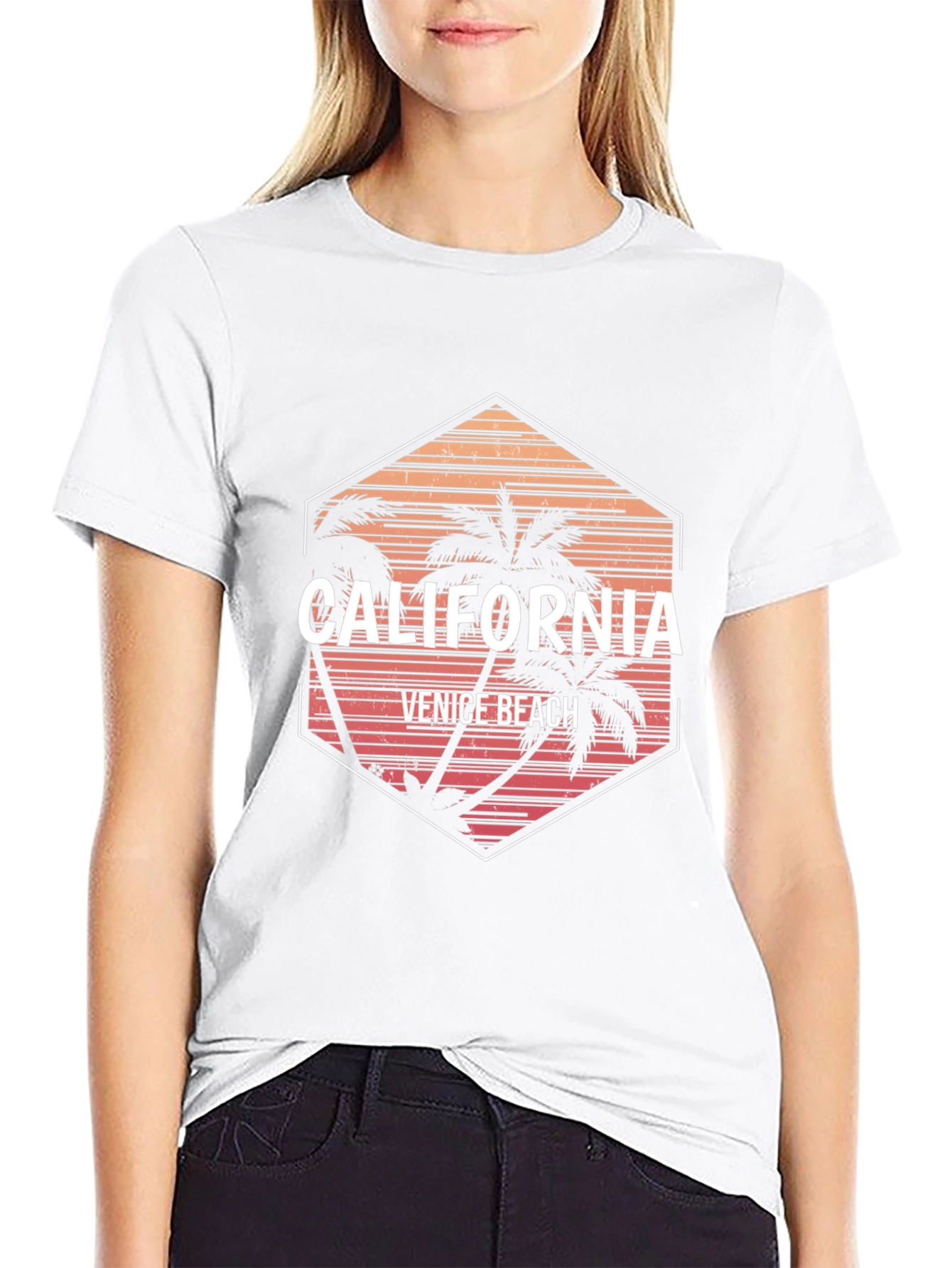 California Venice Beach Graphic Tee