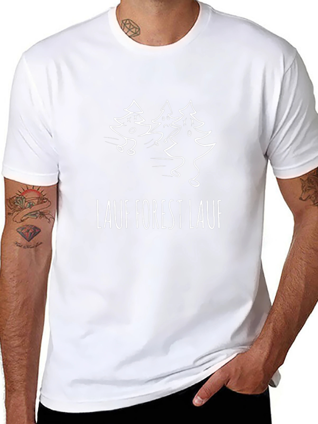 Lauf Forest Lauf Graphic Tee - Black