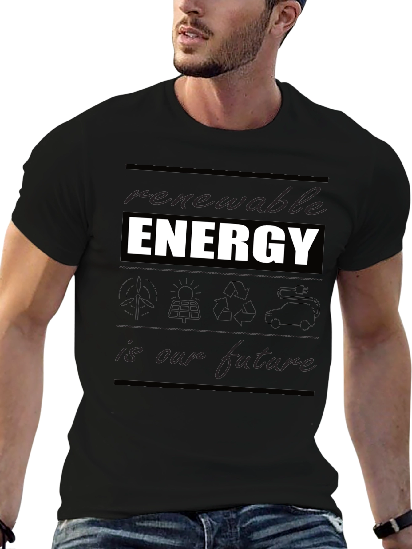 Renewable Energy T-Shirt - Eco-Friendly Future