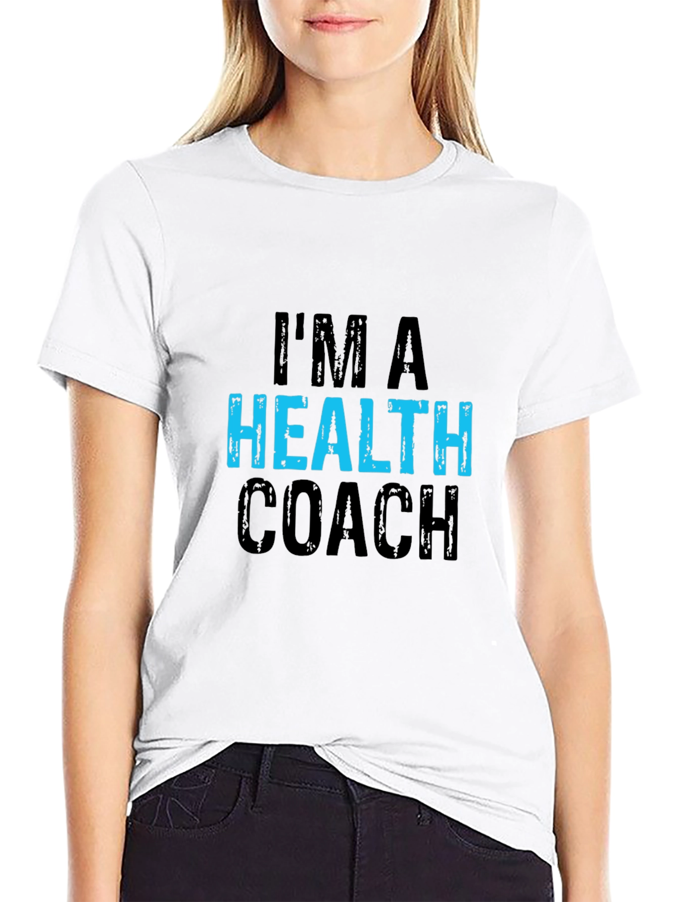 Im a Health Coach Black T-Shirt