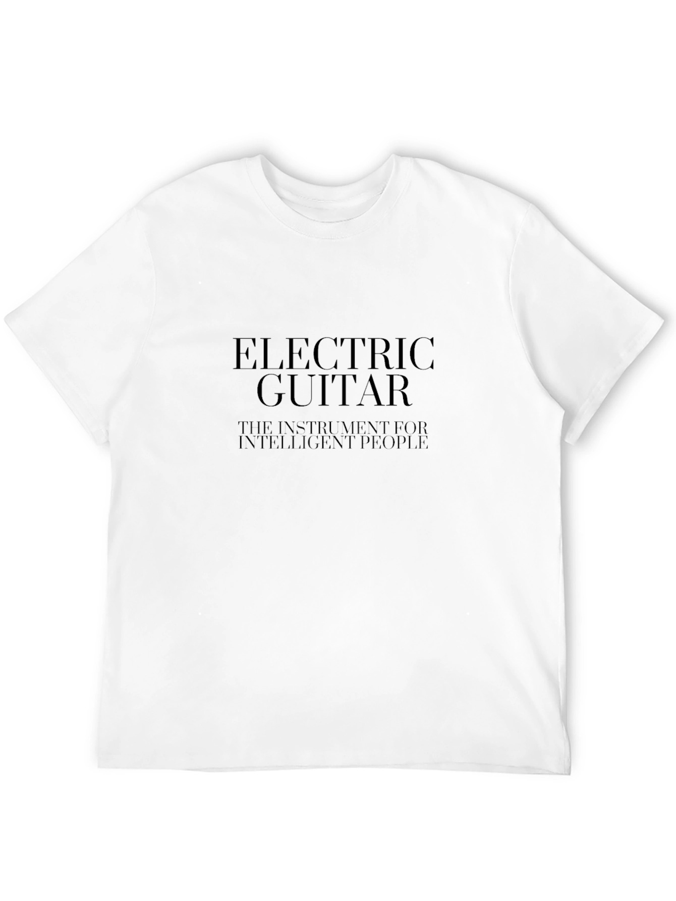 Electric Guitar T-Shirt - Instrument for Intelligent People