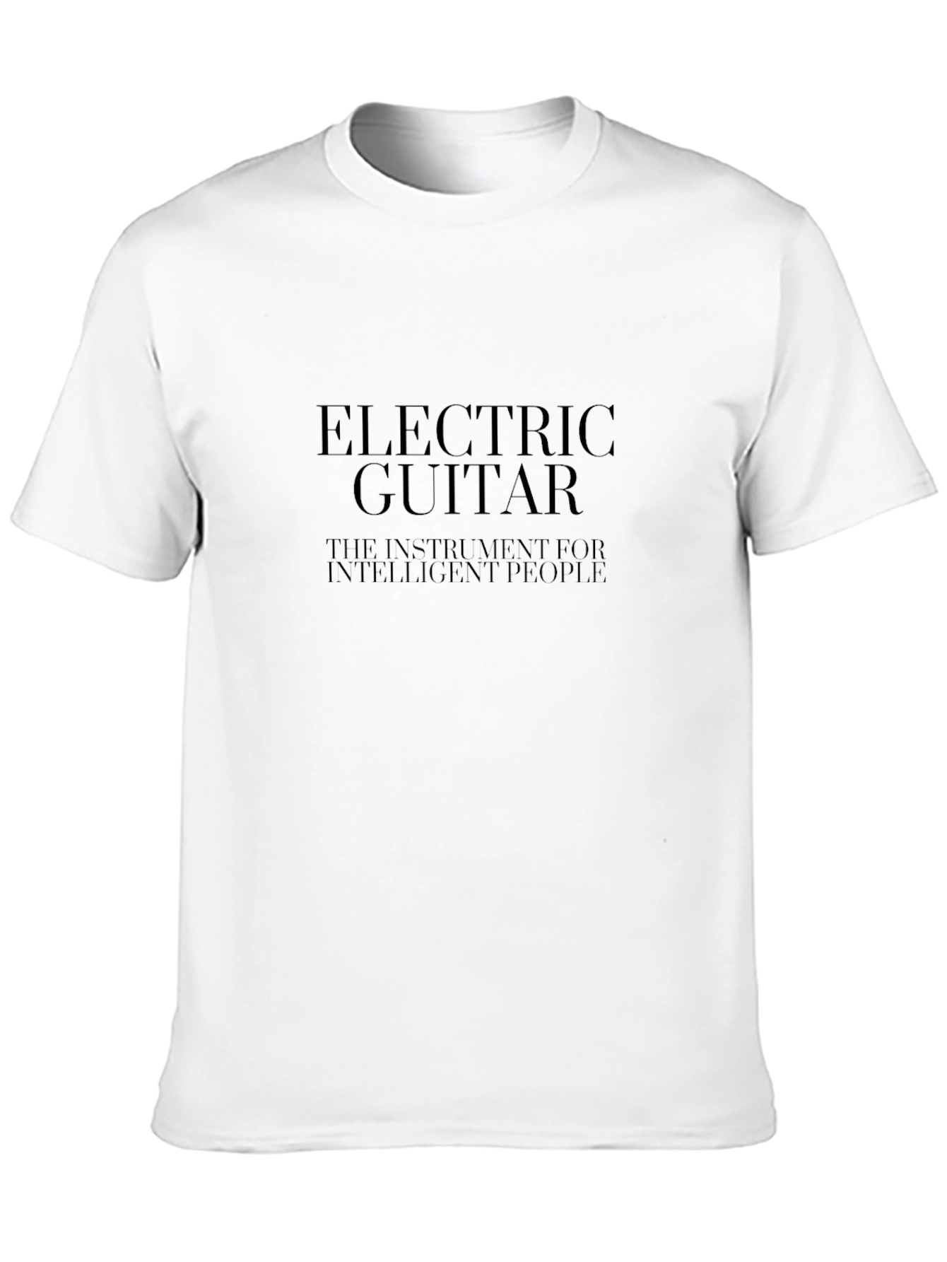Electric Guitar T-Shirt - Instrument for Intelligent People