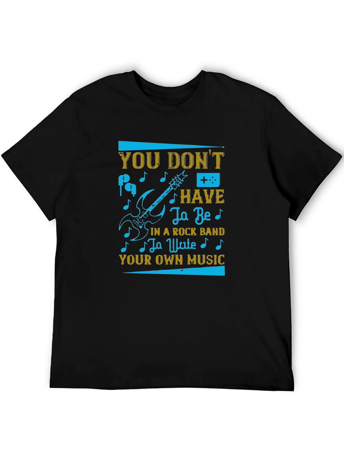 Rock Your Own Music Graphic T-Shirt