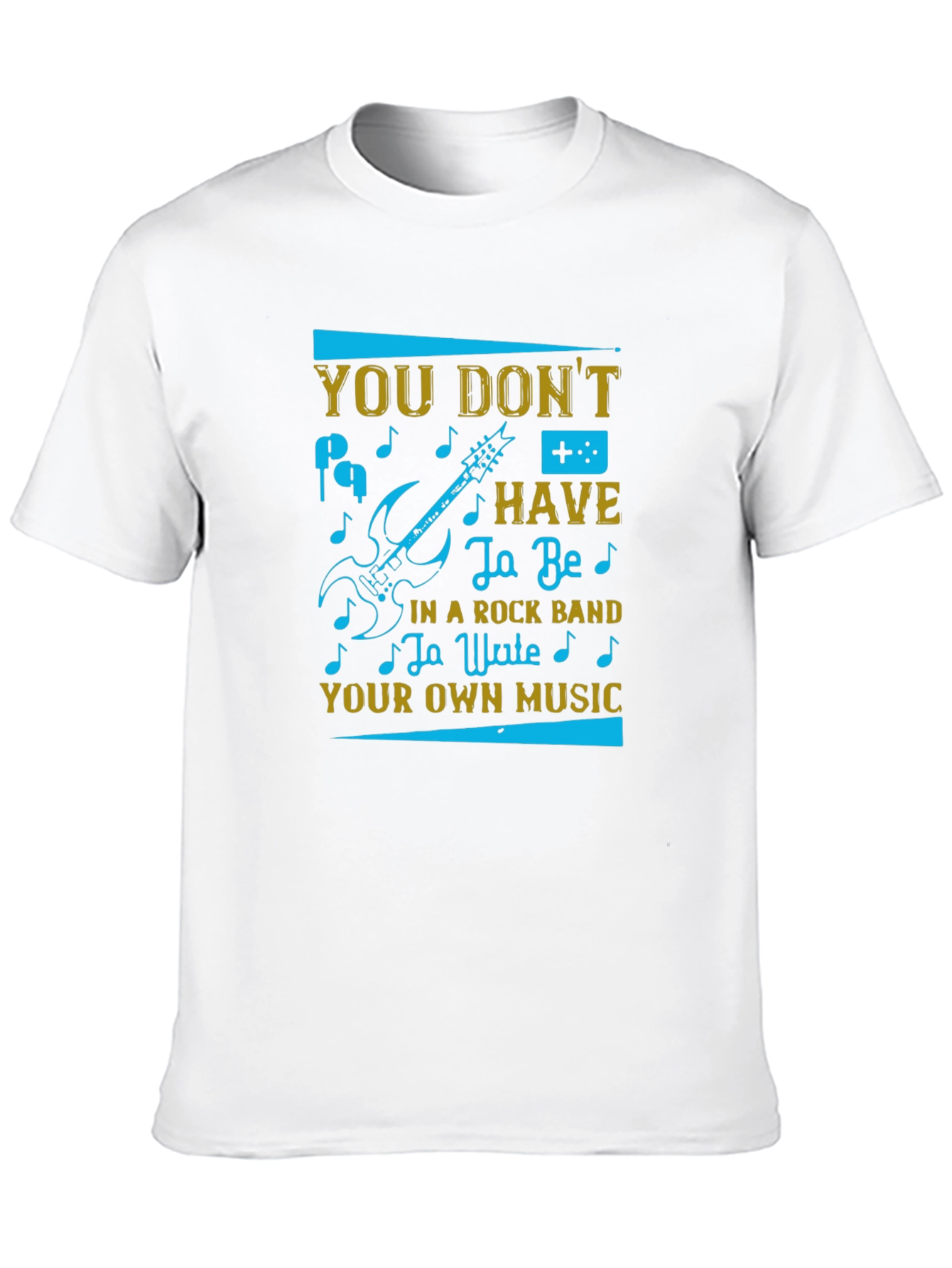 Rock Your Own Music Graphic T-Shirt