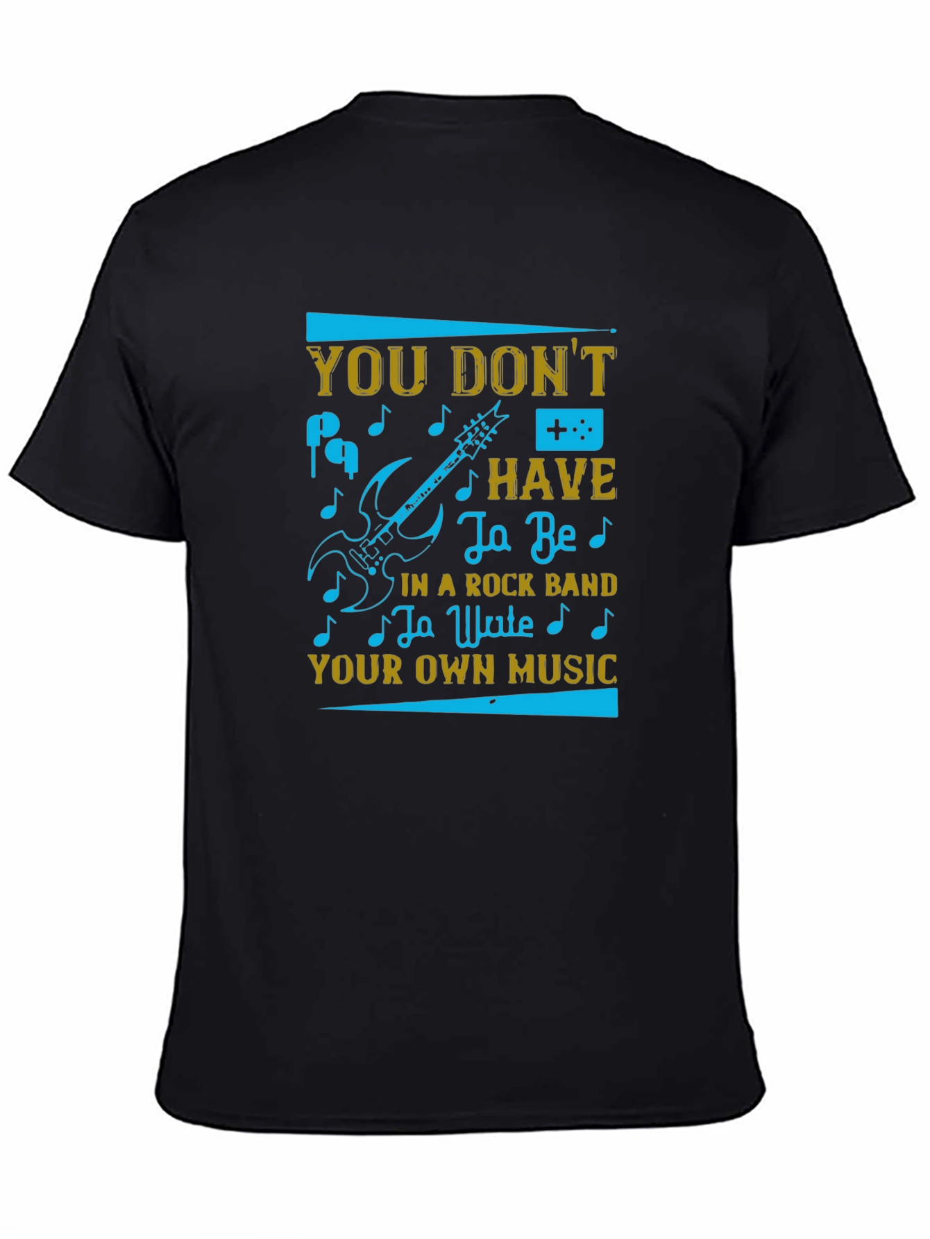 Rock Your Own Music Graphic T-Shirt