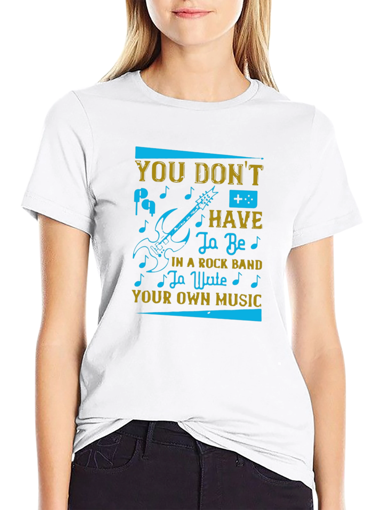 Rock Your Own Music Graphic T-Shirt
