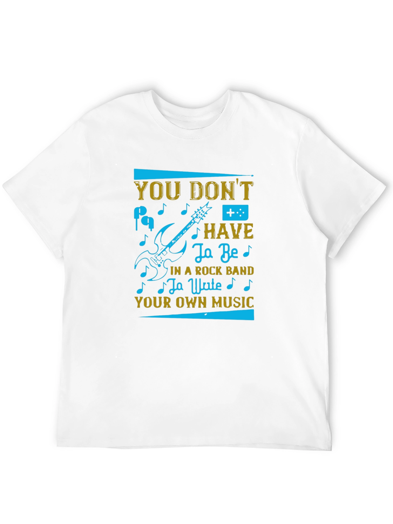 Rock Your Own Music Graphic T-Shirt