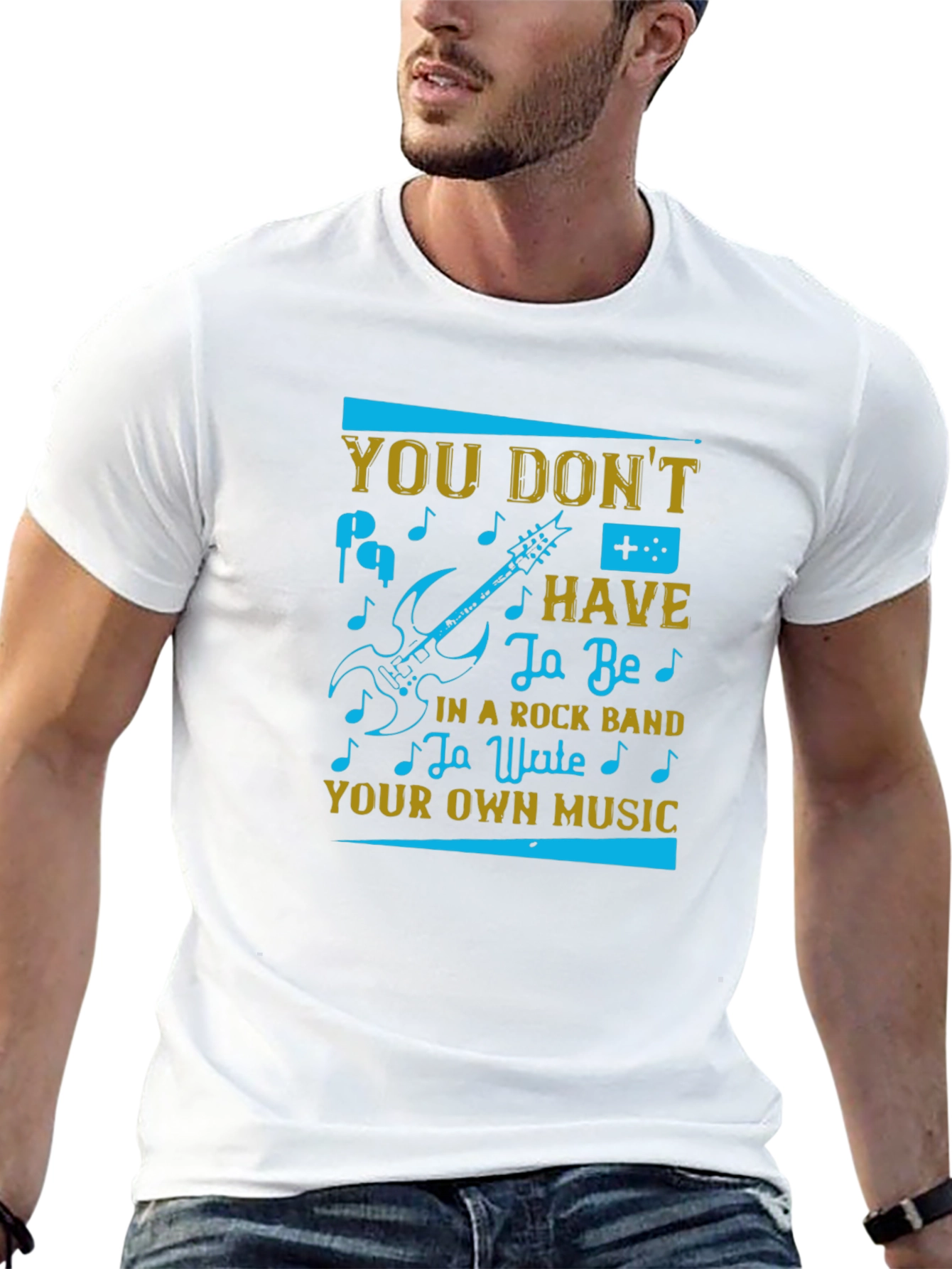 Rock Your Own Music Graphic T-Shirt