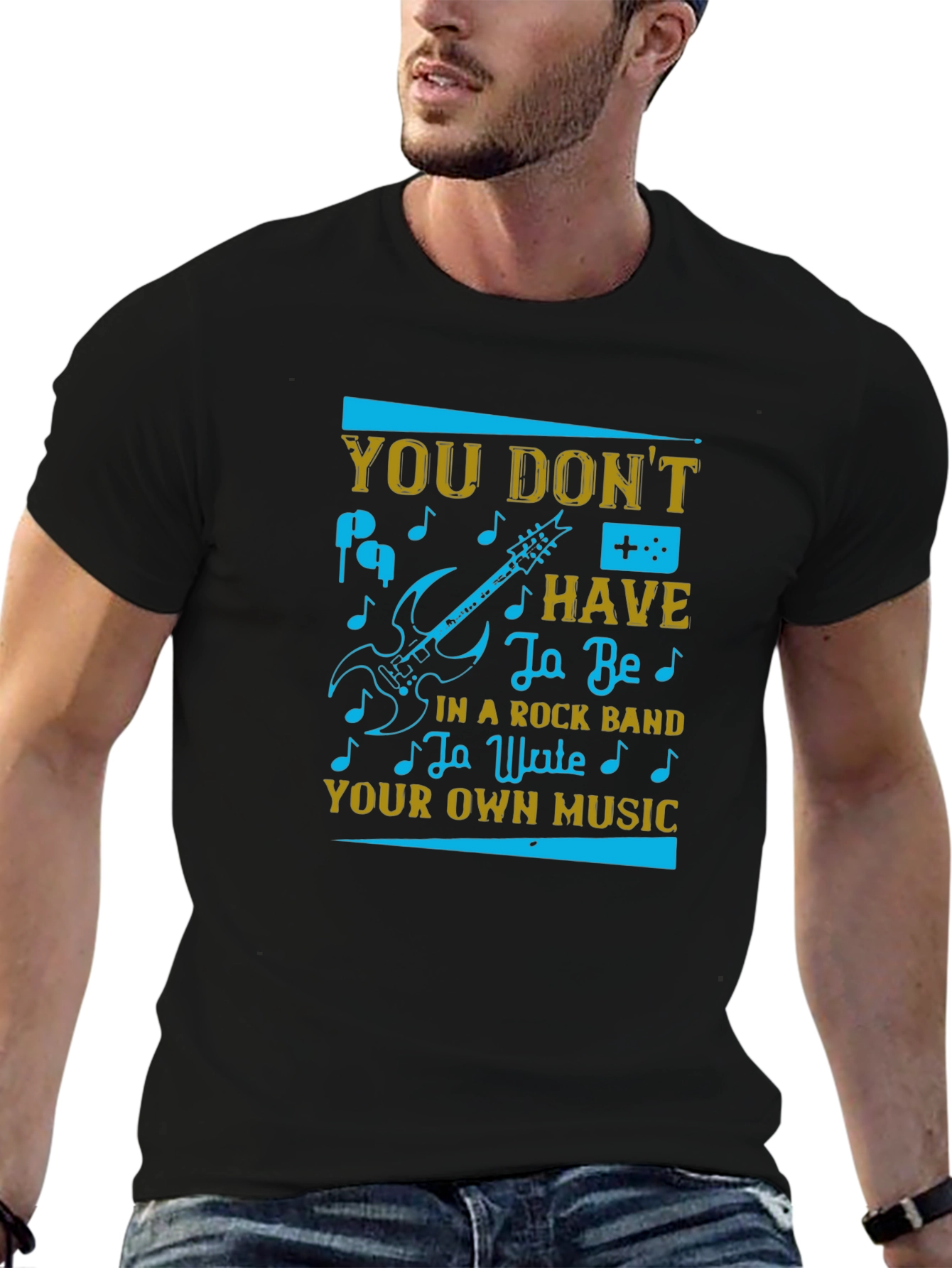 Rock Your Own Music Graphic T-Shirt