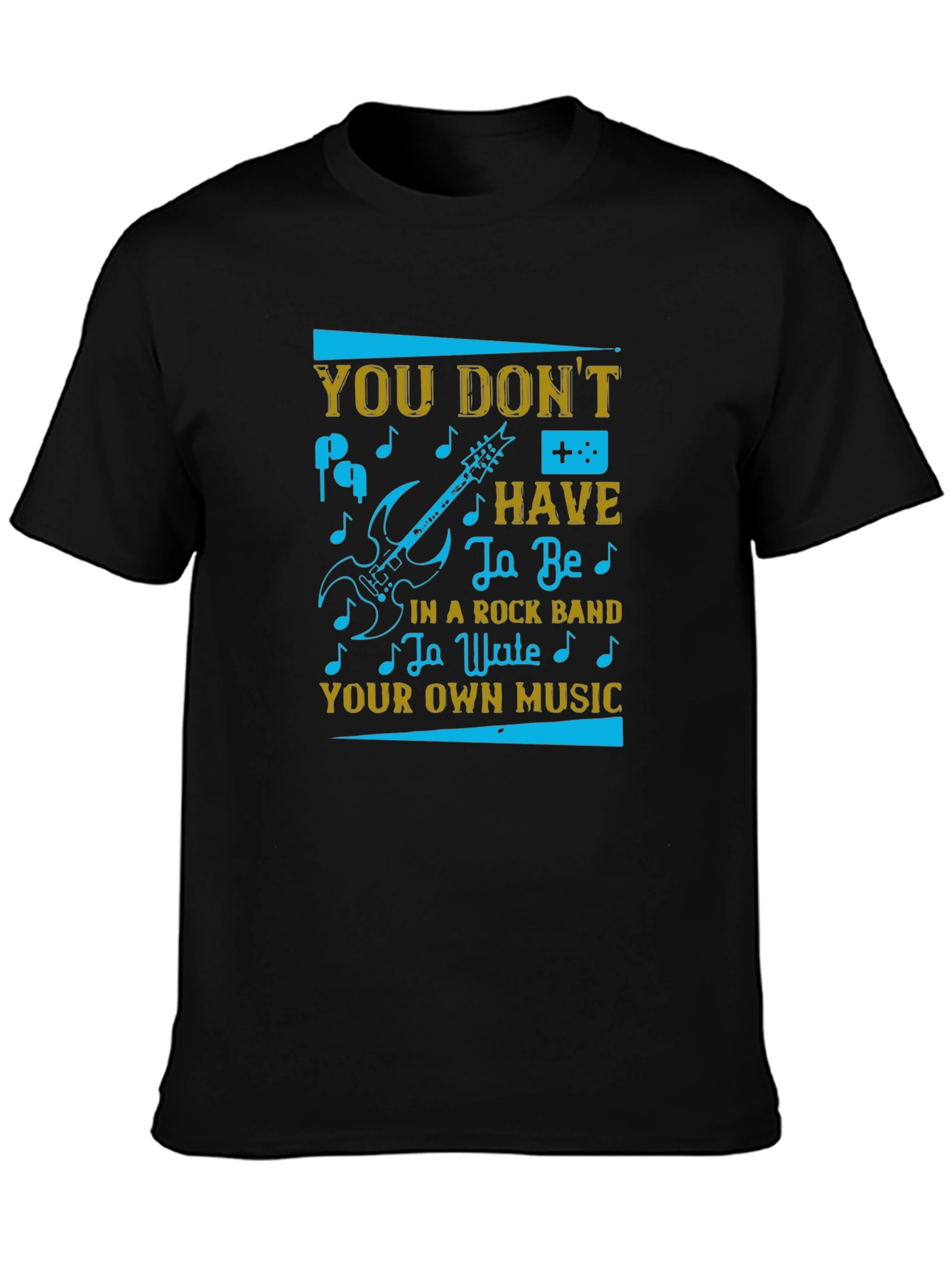 Rock Your Own Music Graphic T-Shirt