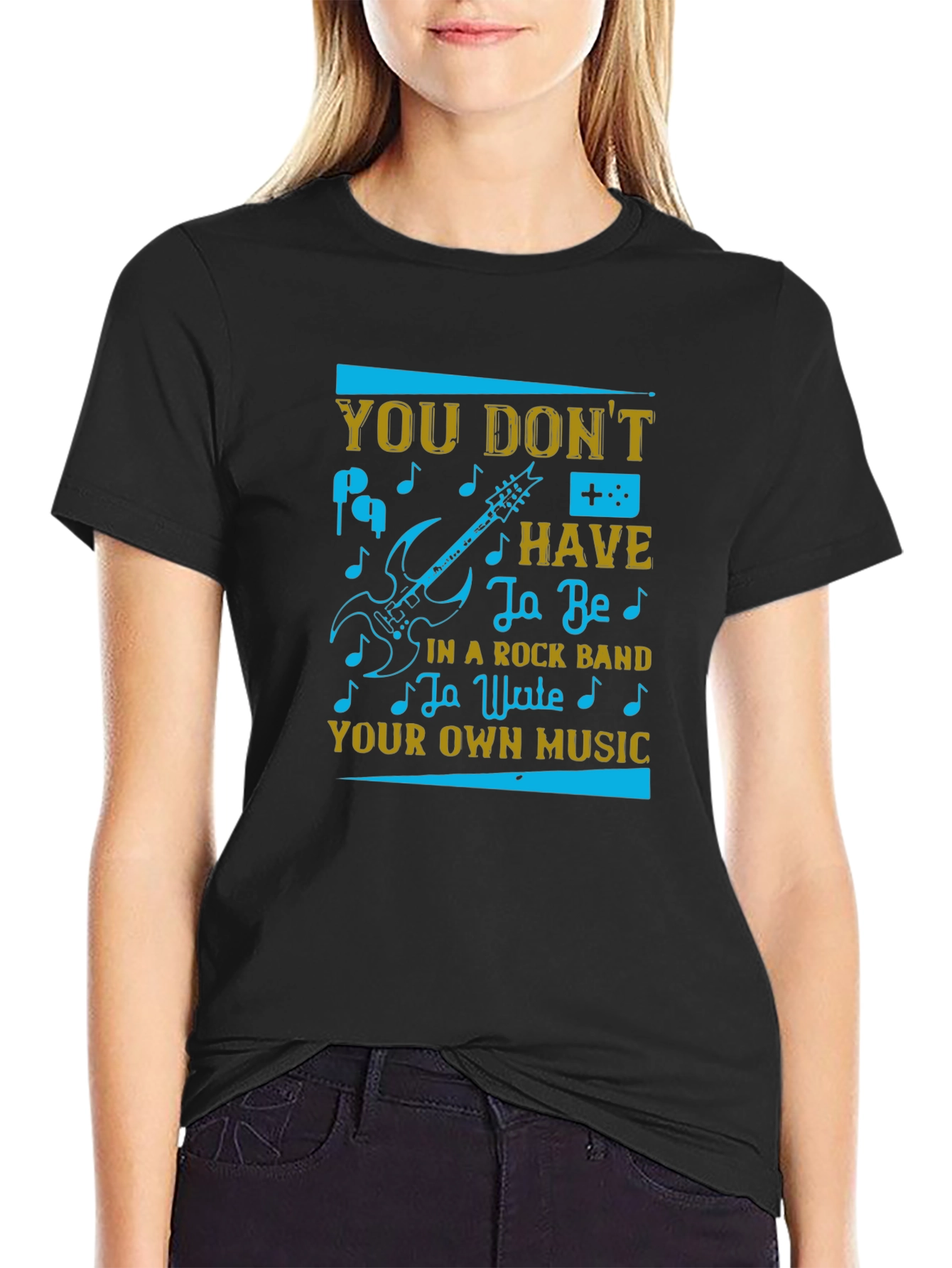 Rock Your Own Music Graphic T-Shirt