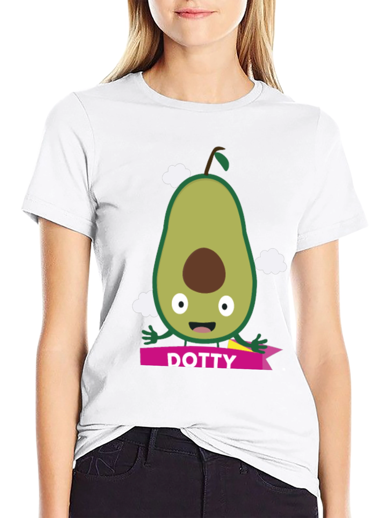 Cute Avocado Dotty T-Shirt