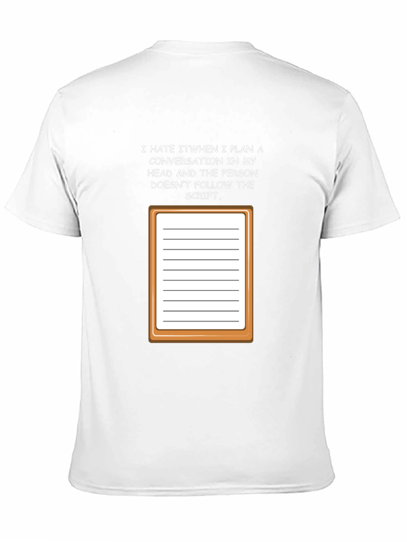 Follow the Script Funny T-Shirt