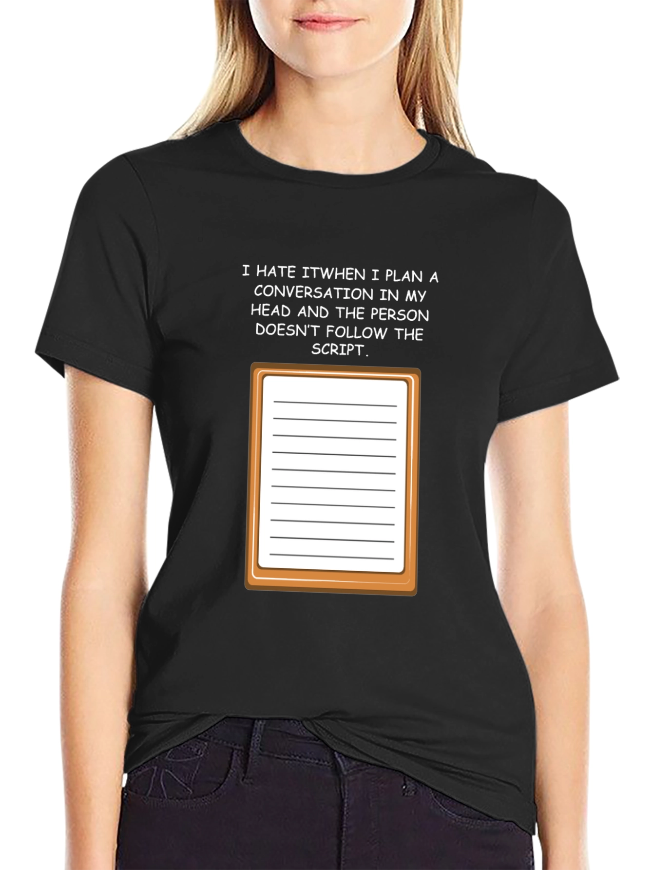 Follow the Script Funny T-Shirt
