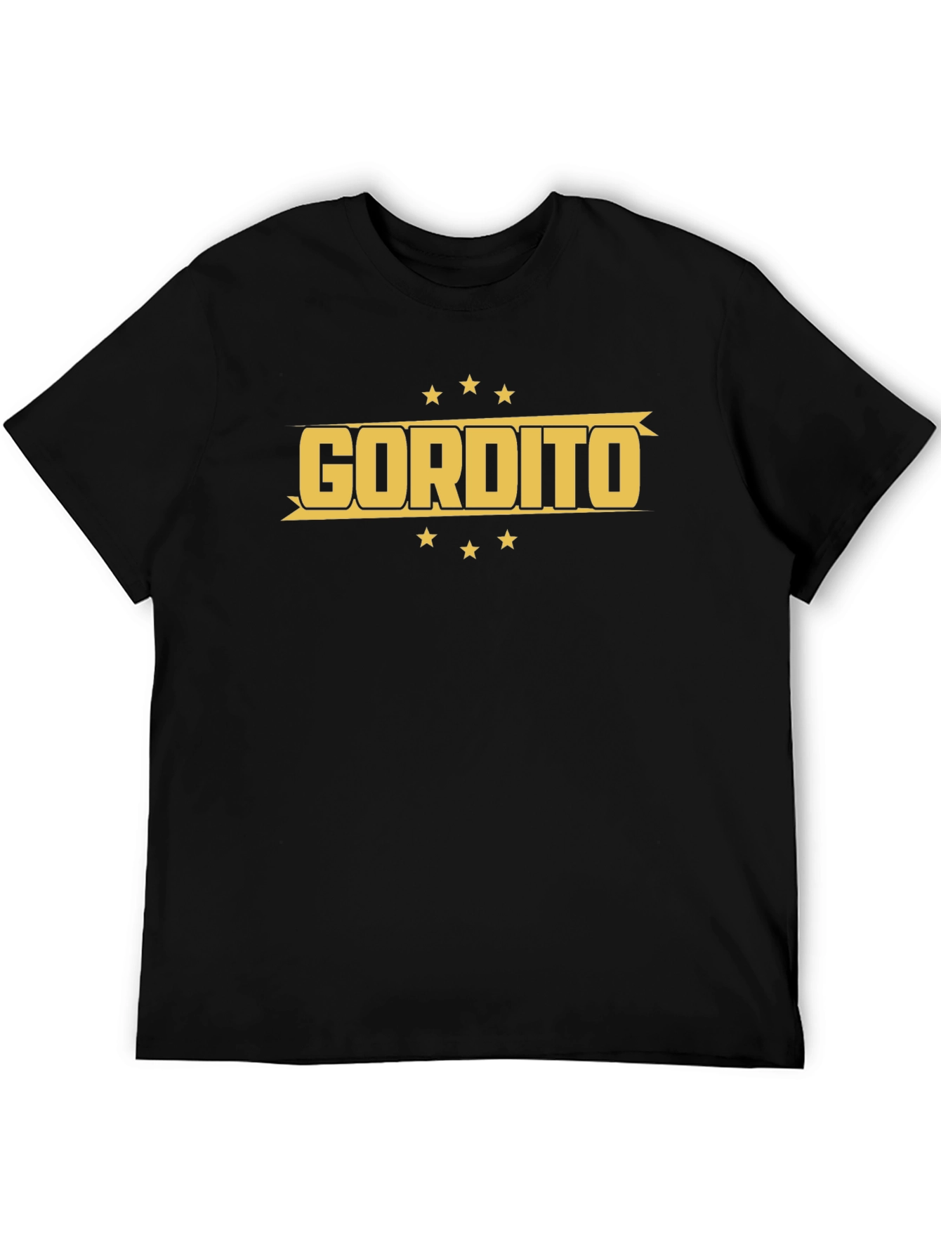 Gordito T-Shirt - Black Graphic Tee