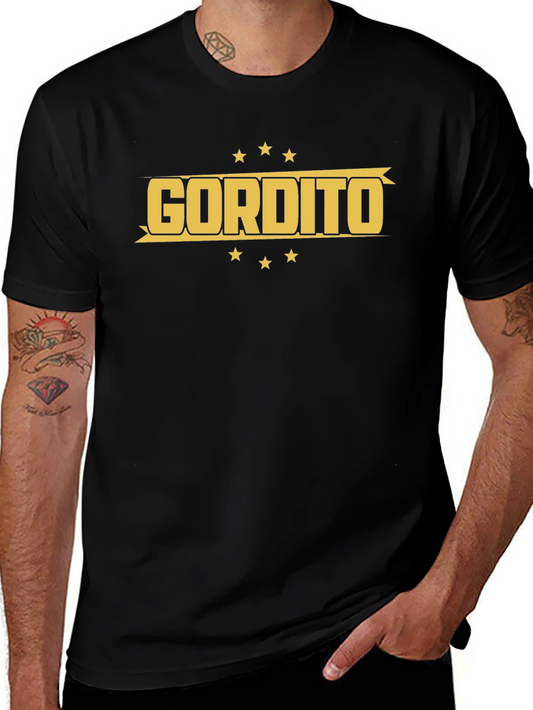 Gordito T-Shirt - Black Graphic Tee