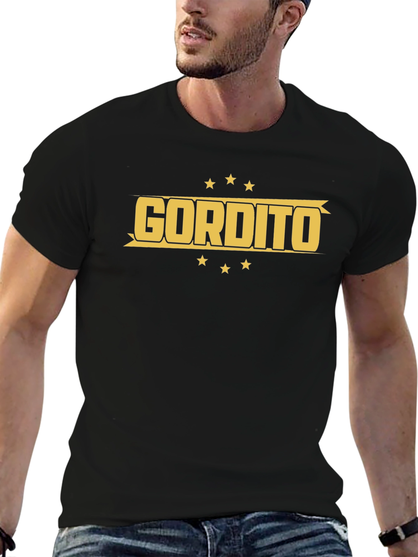 Gordito T-Shirt - Black Graphic Tee