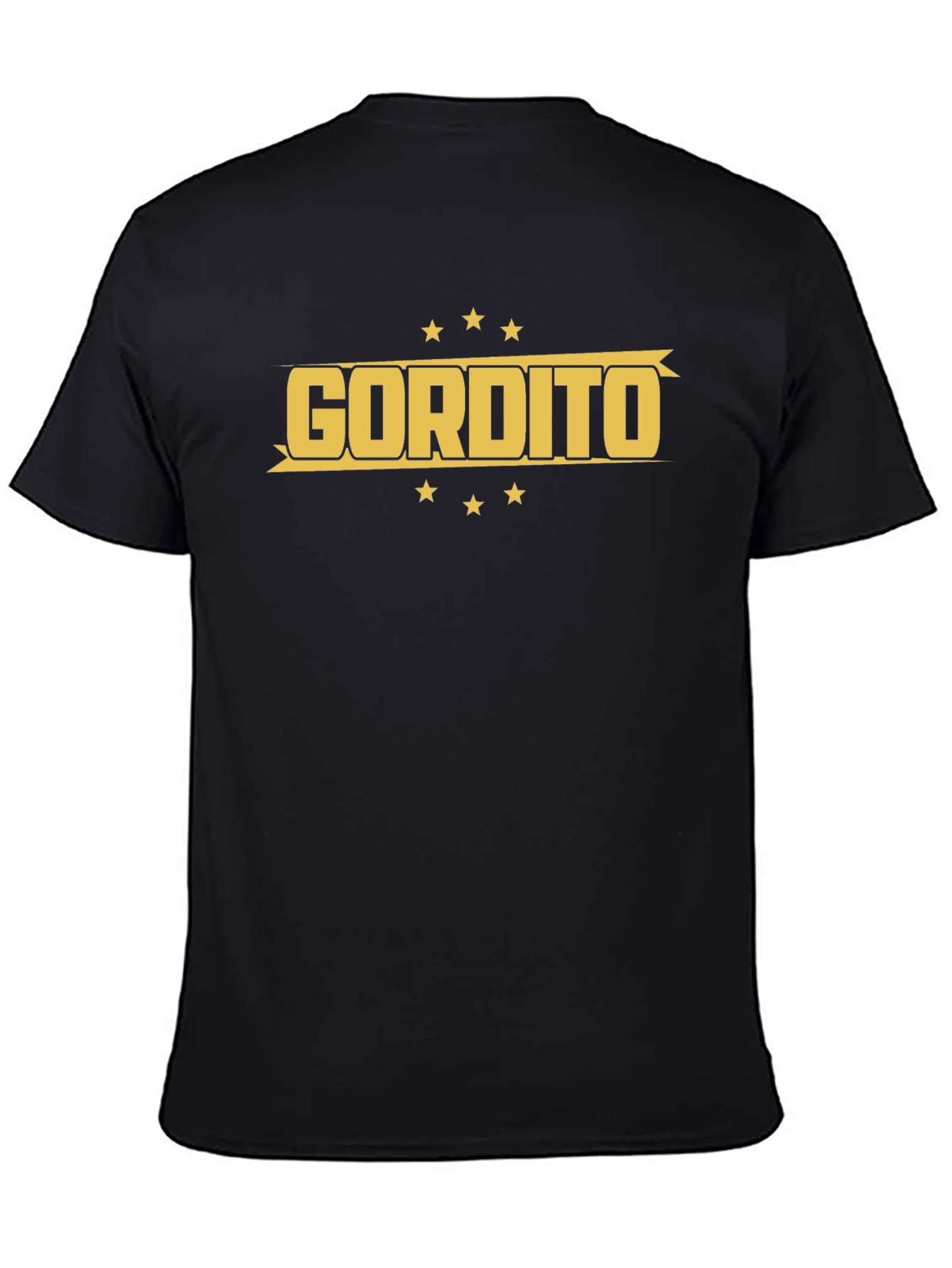 Gordito T-Shirt - Black Graphic Tee