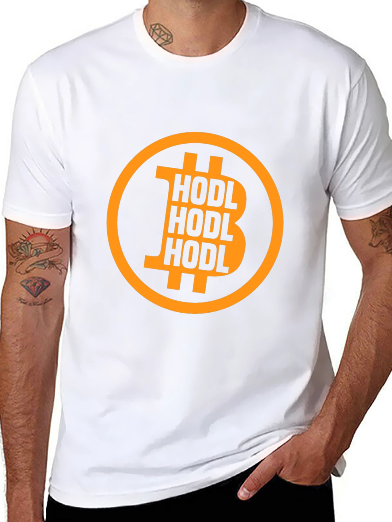 Bitcoin HODL T-Shirt Crypto Investor Tee