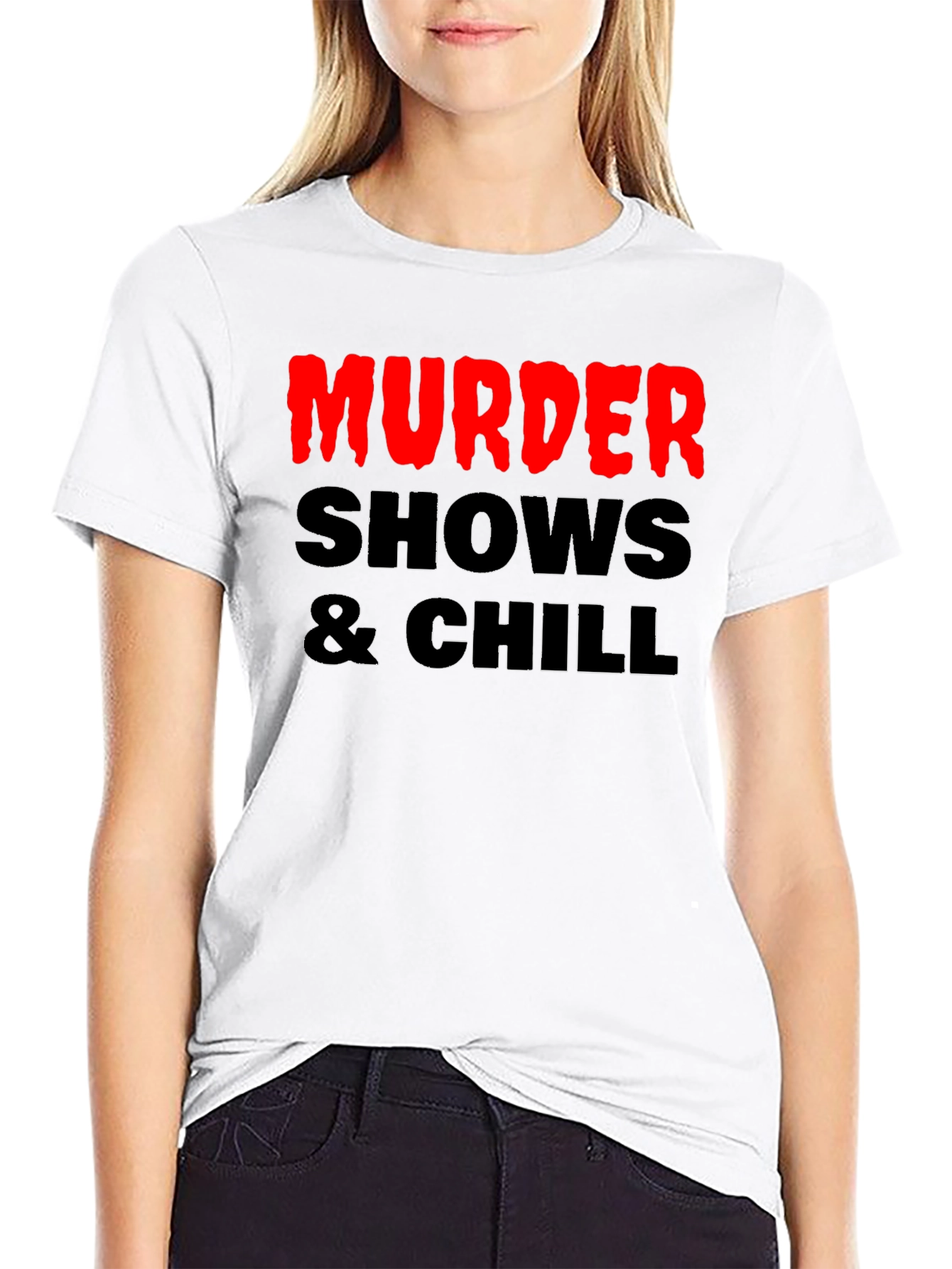 Murder Shows & Chill Graphic Tee
