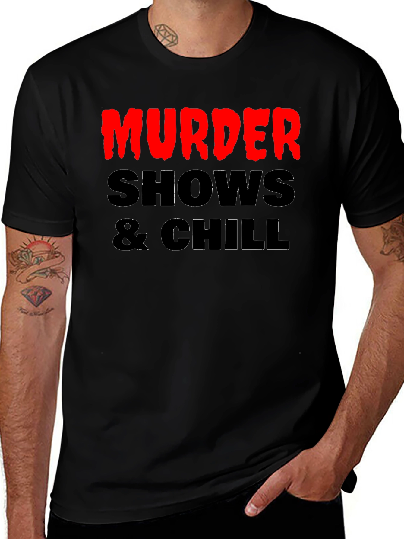Murder Shows & Chill Graphic Tee