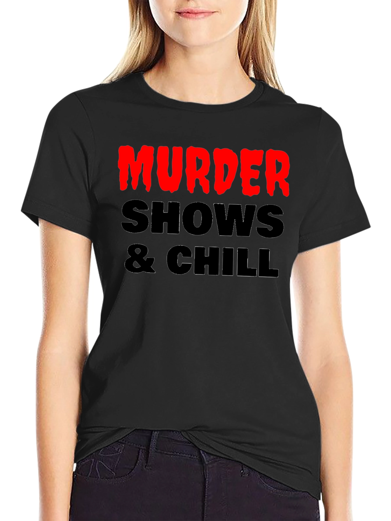 Murder Shows & Chill Graphic Tee