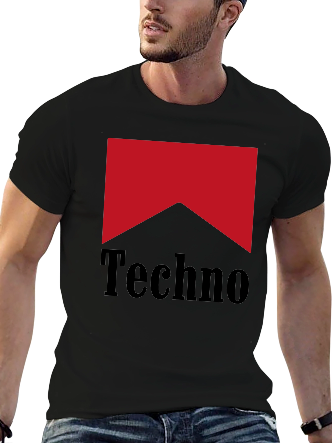 Techno Graphic T-Shirt - Modern Style