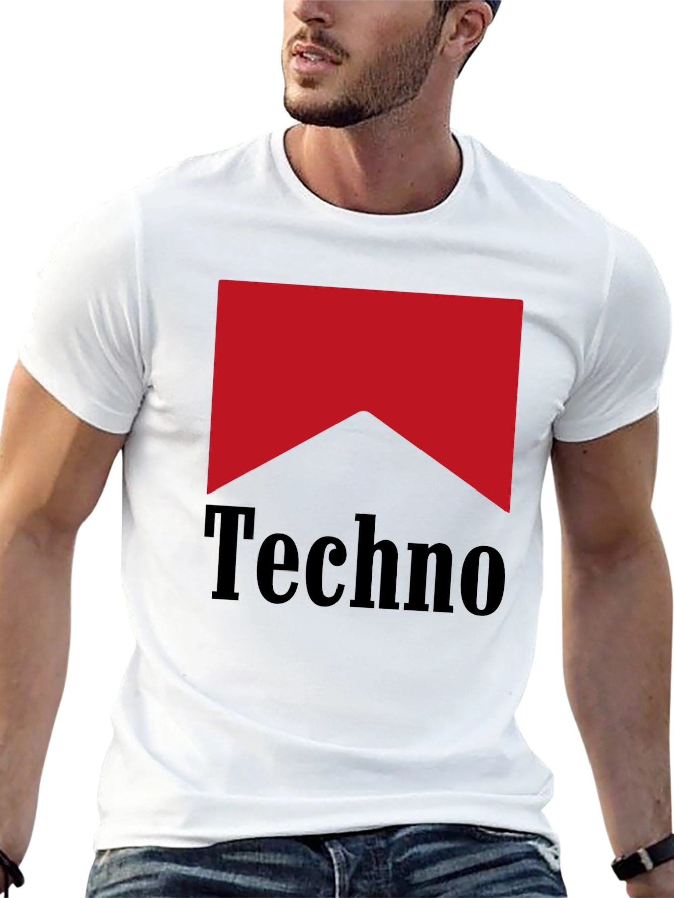 Techno Graphic T-Shirt - Modern Style