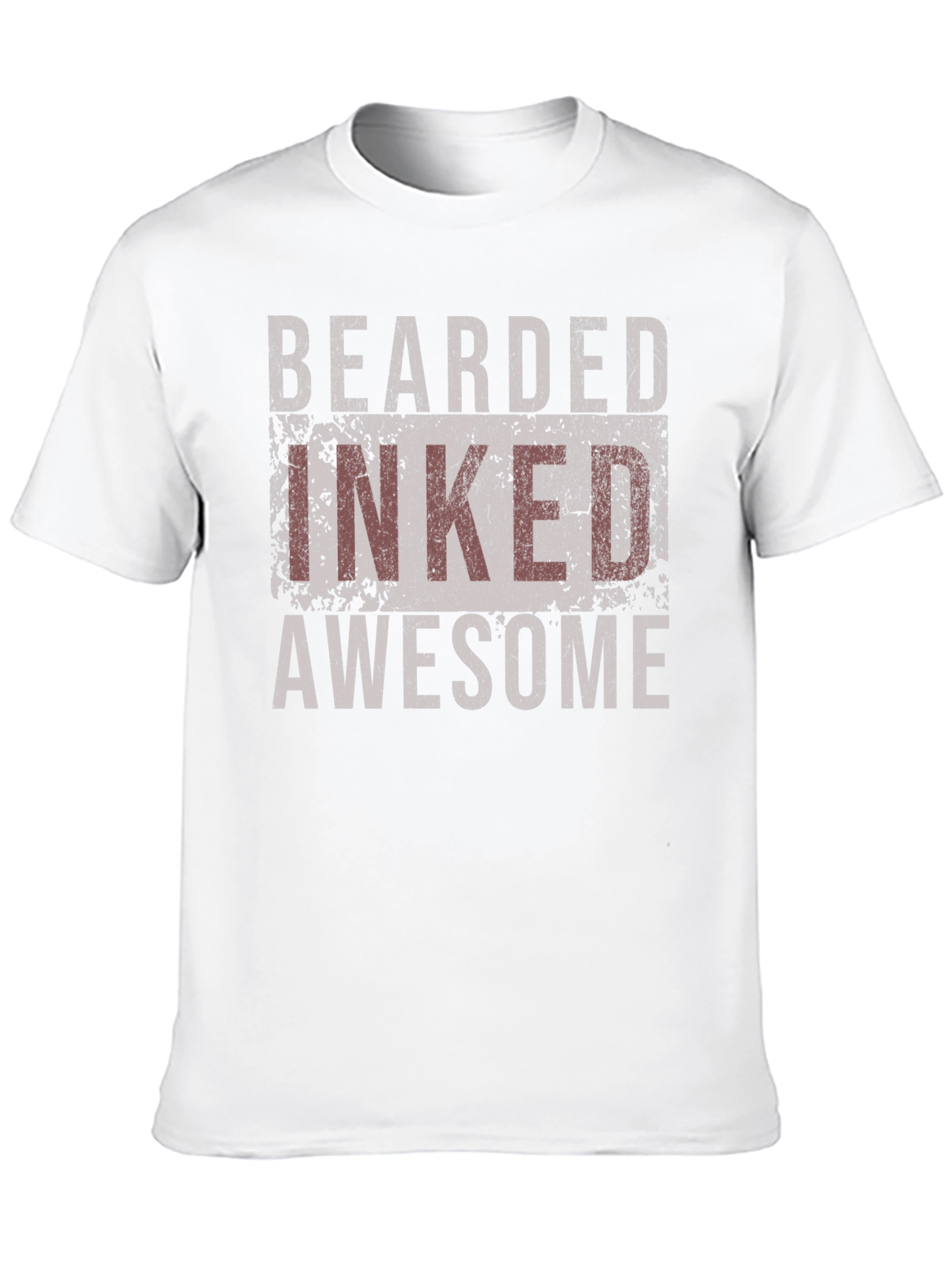 Bearded Inked Awesome Graphic T-Shirt