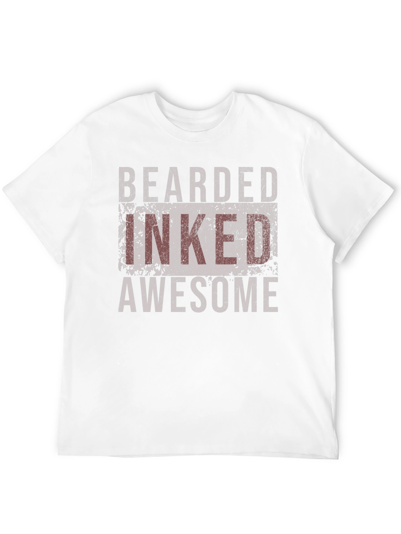 Bearded Inked Awesome Graphic T-Shirt