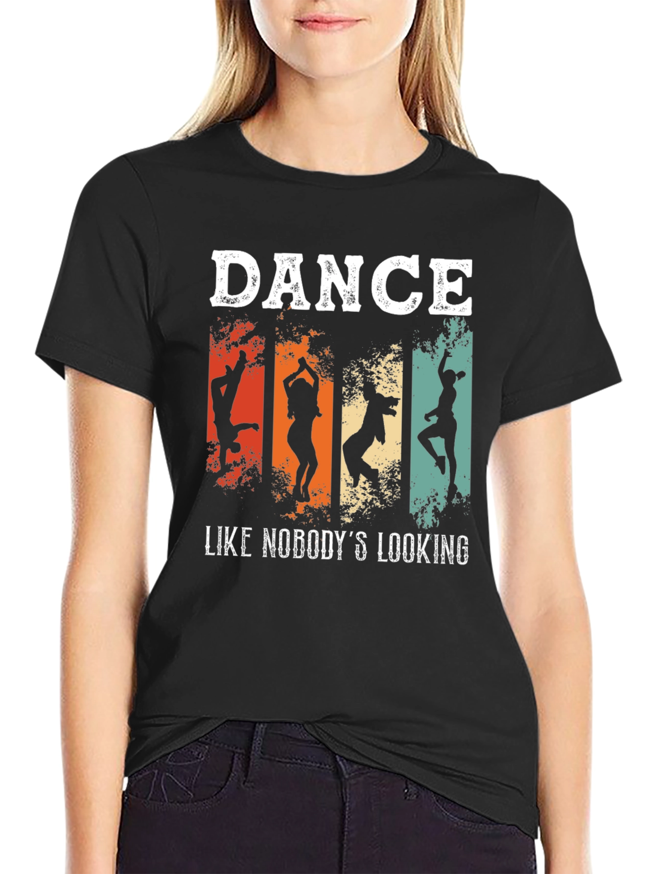 Dance Like Nobodys Looking Graphic Tee