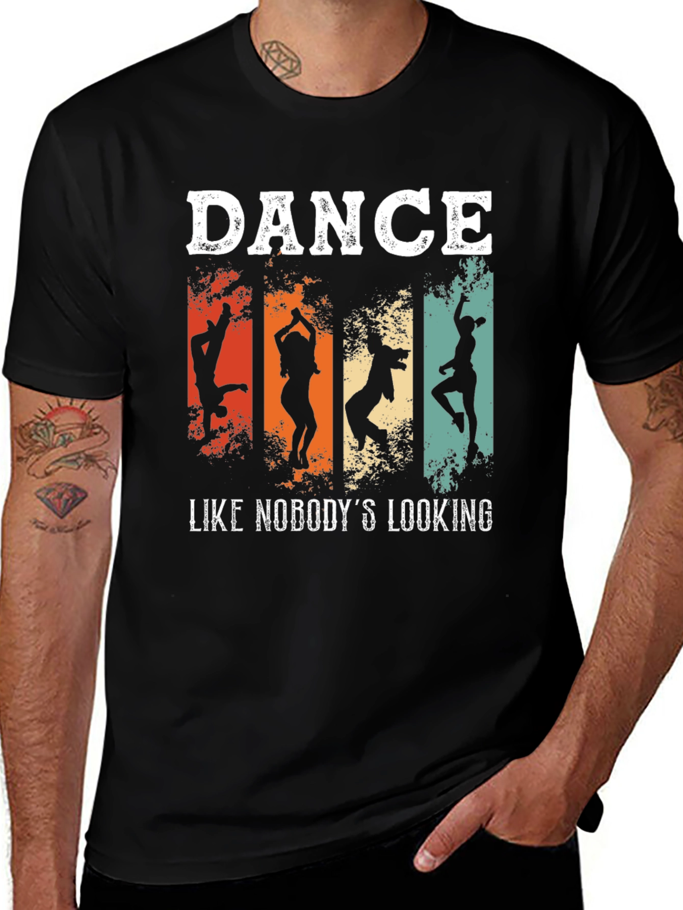 Dance Like Nobodys Looking Graphic Tee