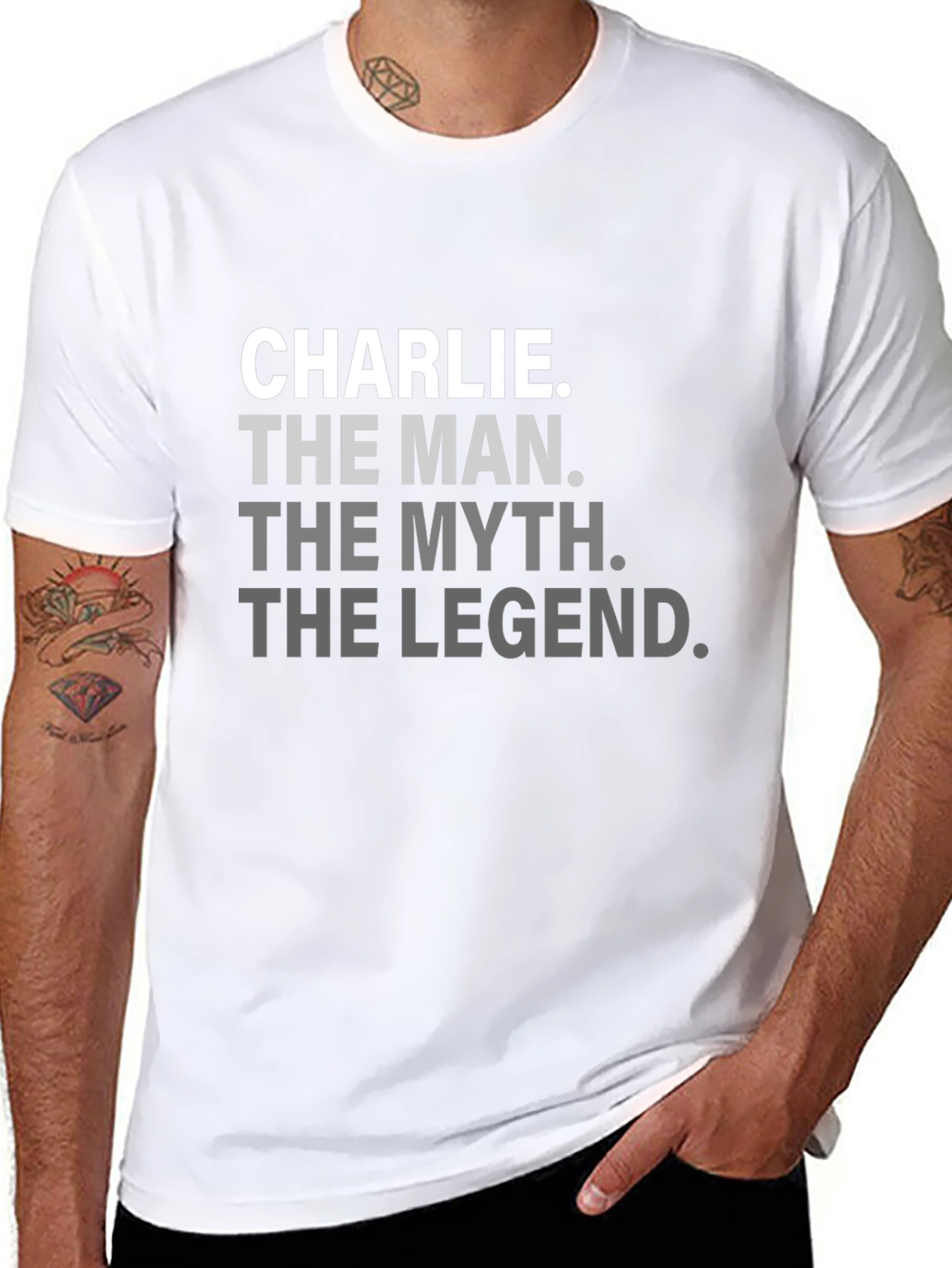 Charlie the Man Legend T-Shirt