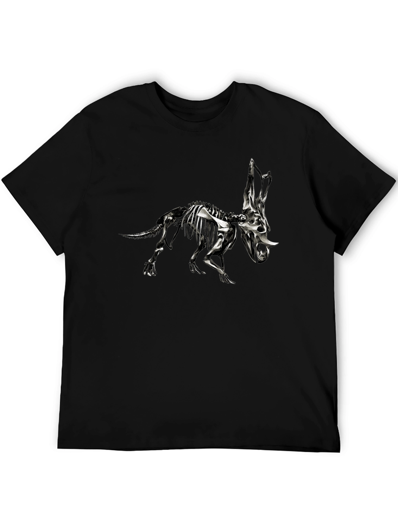 Dinosaur Skeleton Graphic T-Shirt