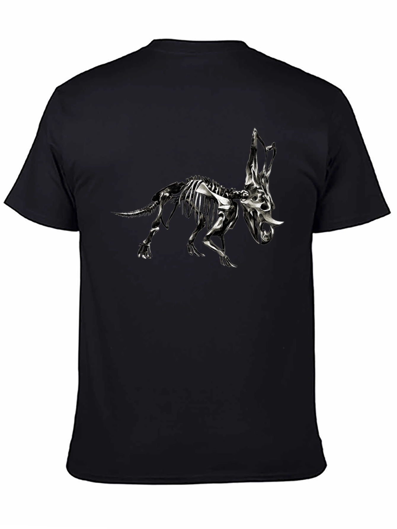 Dinosaur Skeleton Graphic T-Shirt