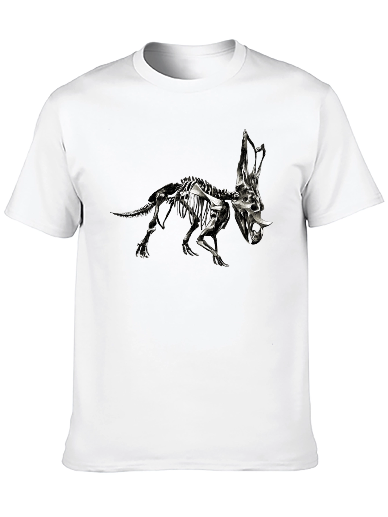 Dinosaur Skeleton Graphic T-Shirt