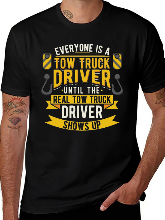 Tow Truck Driver T-Shirt - Funny Gift for Mechanics