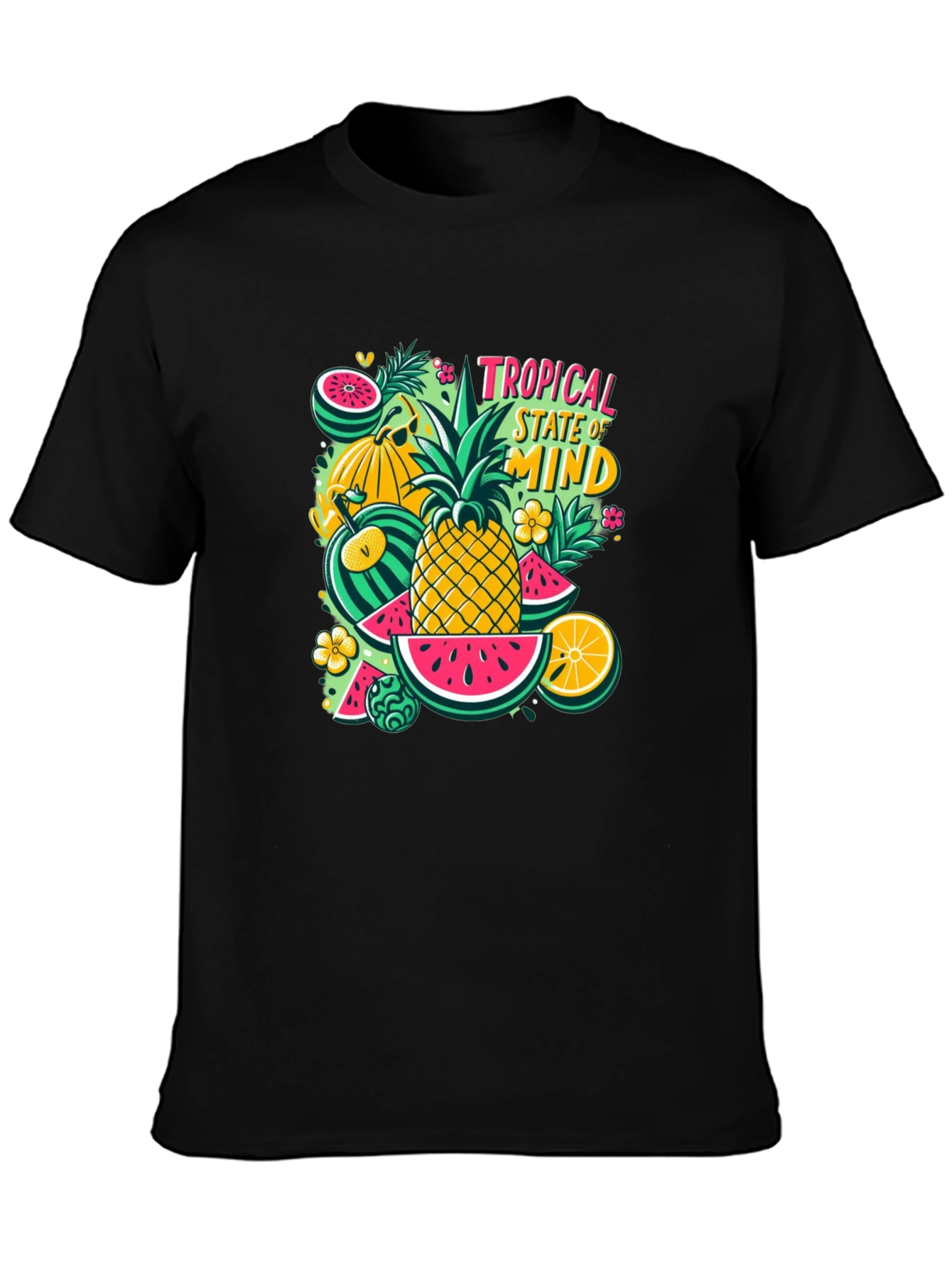 Tropical State of Mind Graphic Tee - Summer Vibes
