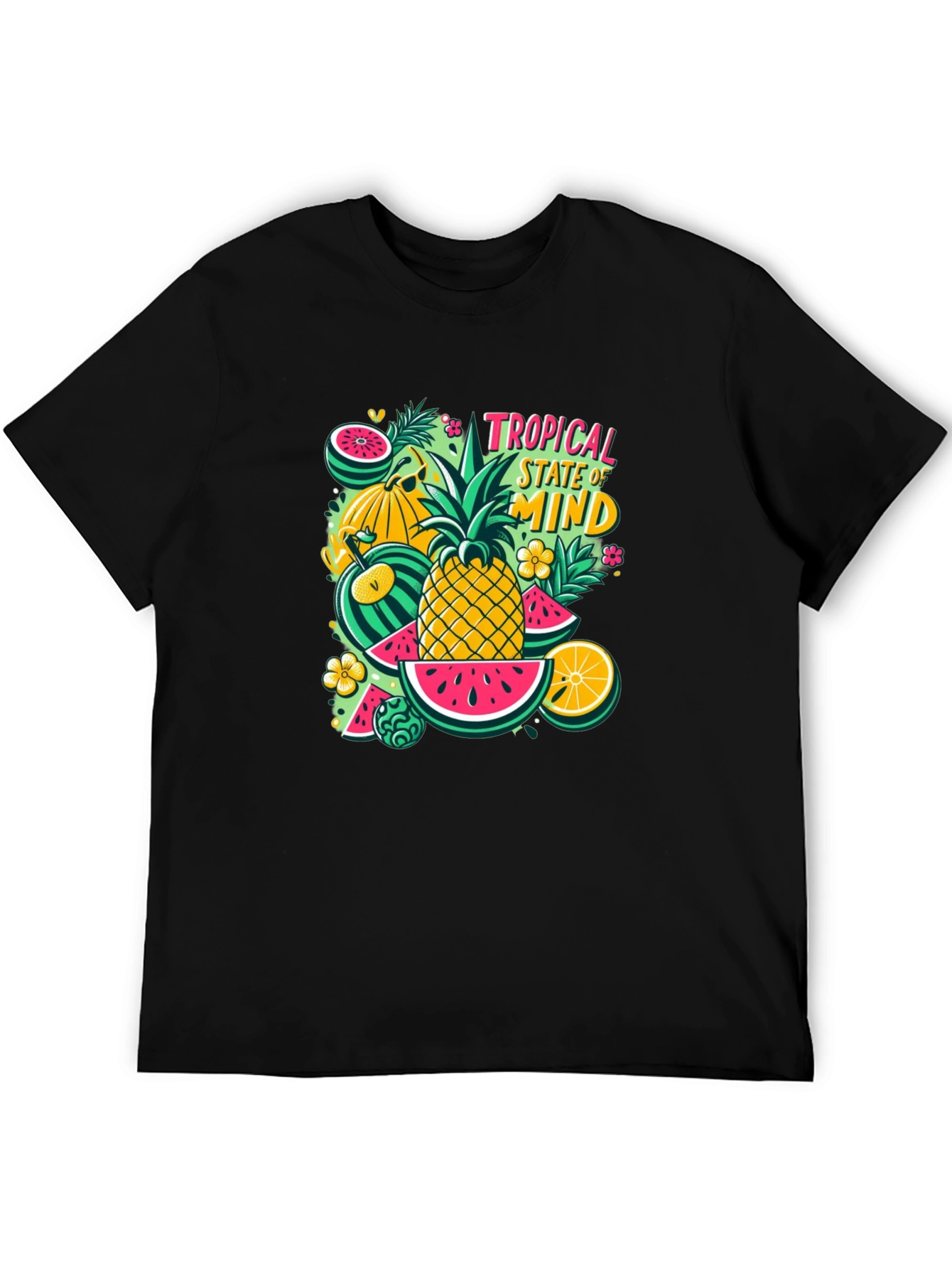 Tropical State of Mind Graphic Tee - Summer Vibes